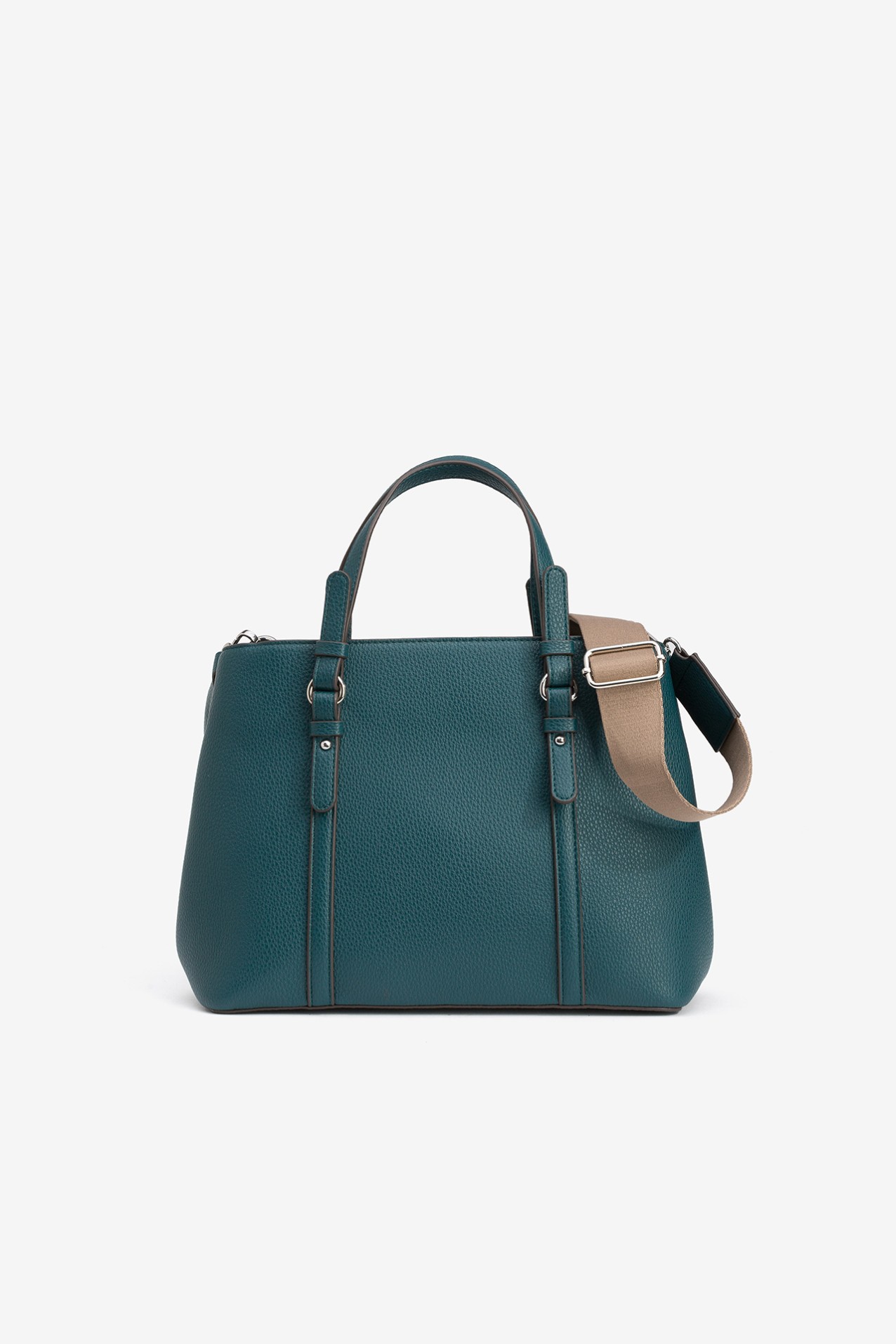 Faux Leather City Bag