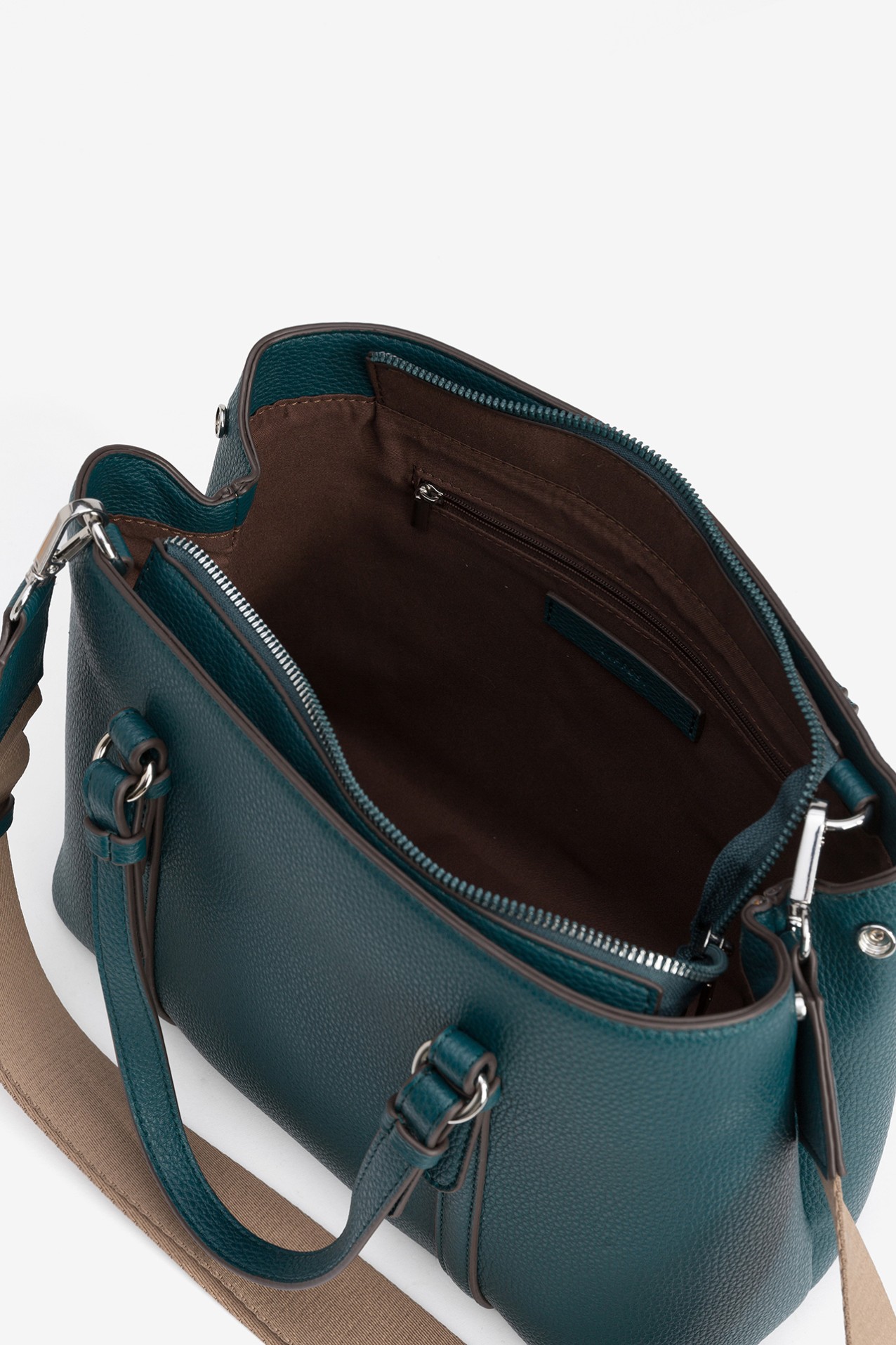 Faux Leather City Bag