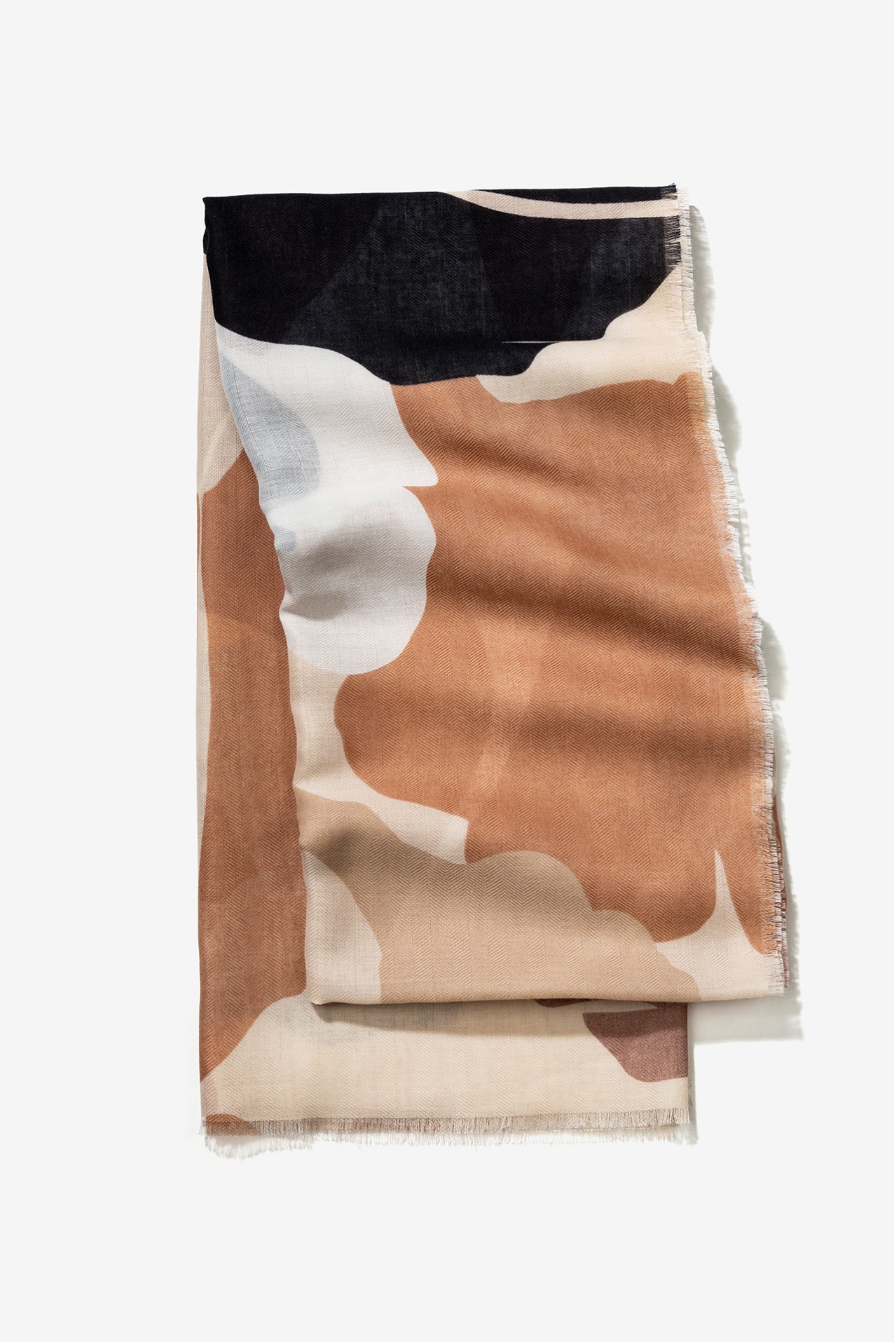 Floral Patterned Scarf