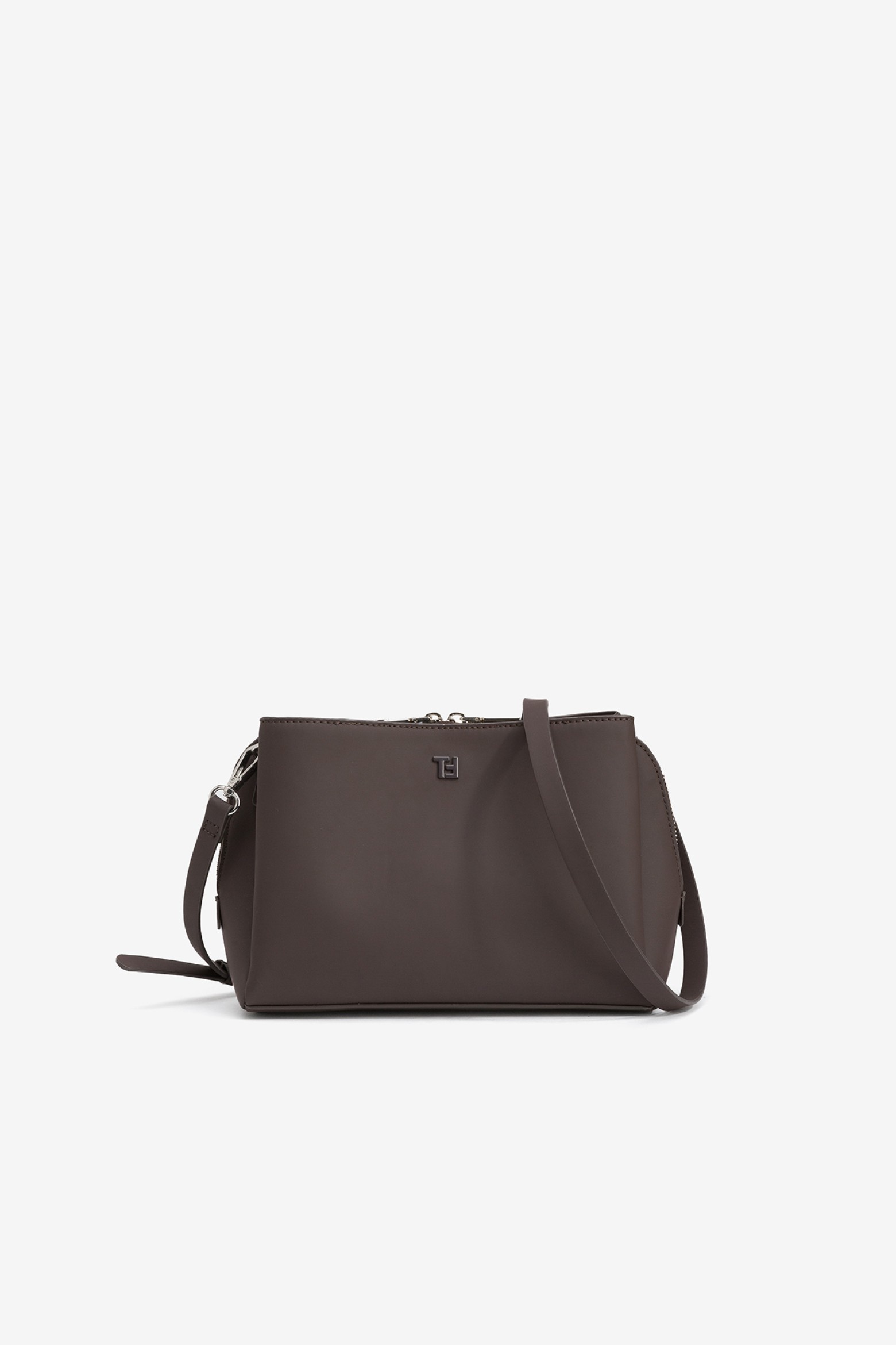 Bolso Bandolera con Tres Compartimentos