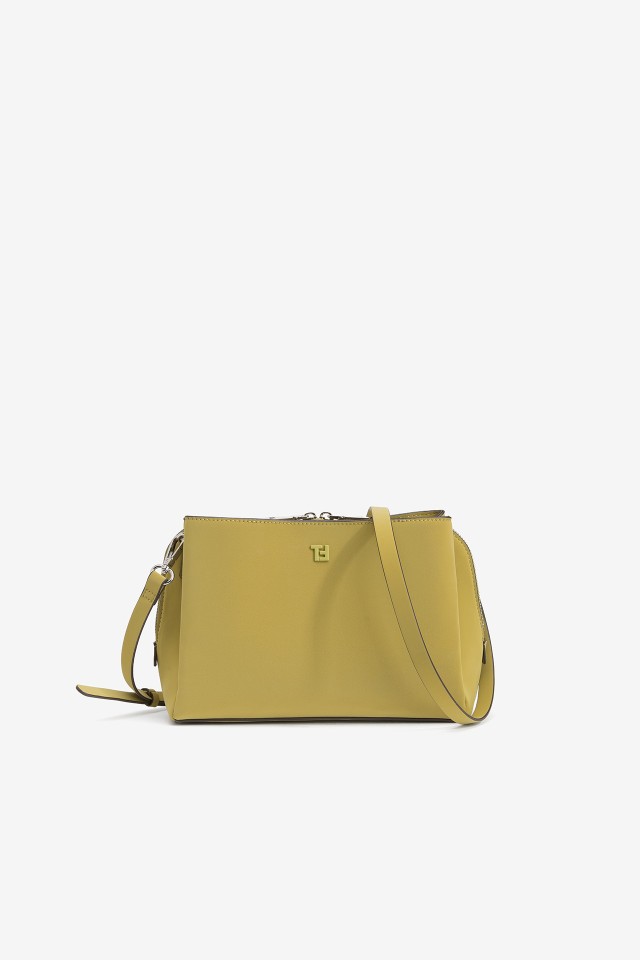 Bolso Bandolera con Tres Compartimentos