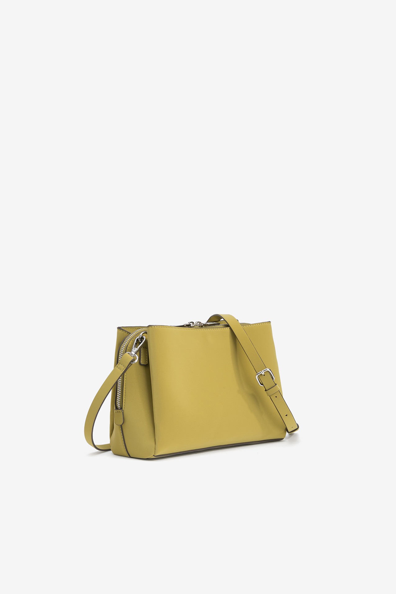 Crossbody Bag with Three Compartments