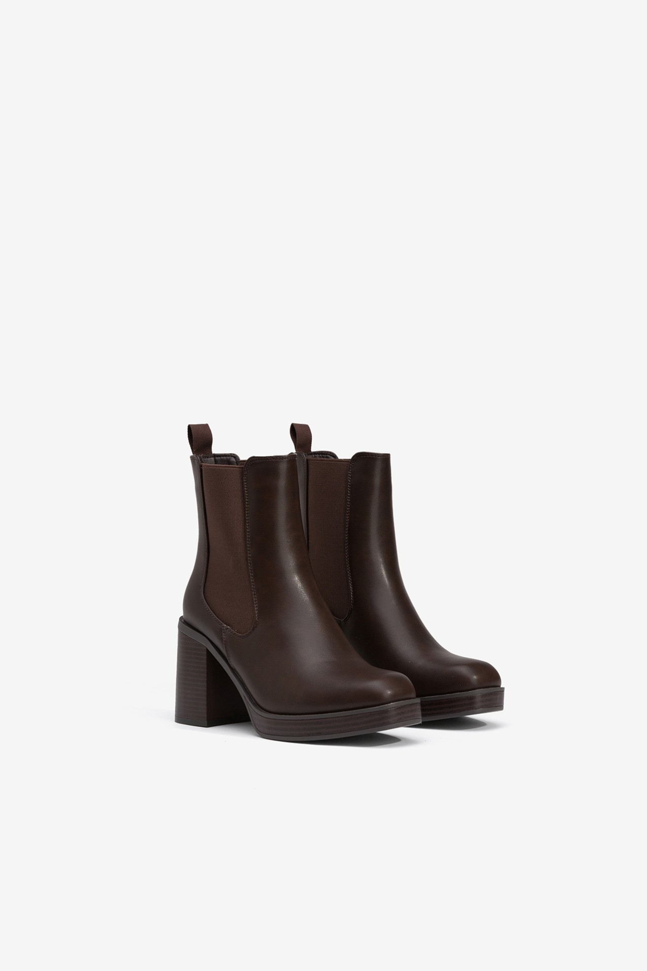 Botas Castanho-Chocolate Elegantes