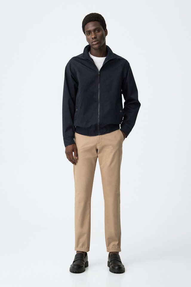 Beige Trousers