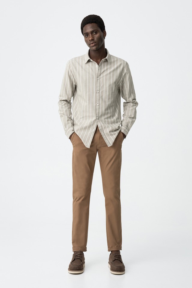Beige Trousers