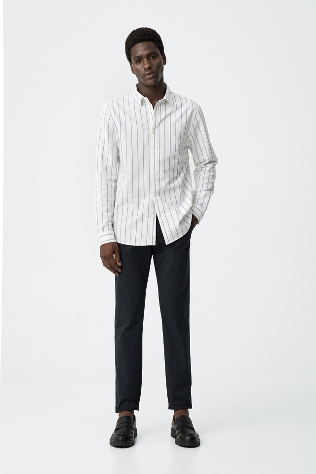 Dark Navy Trousers