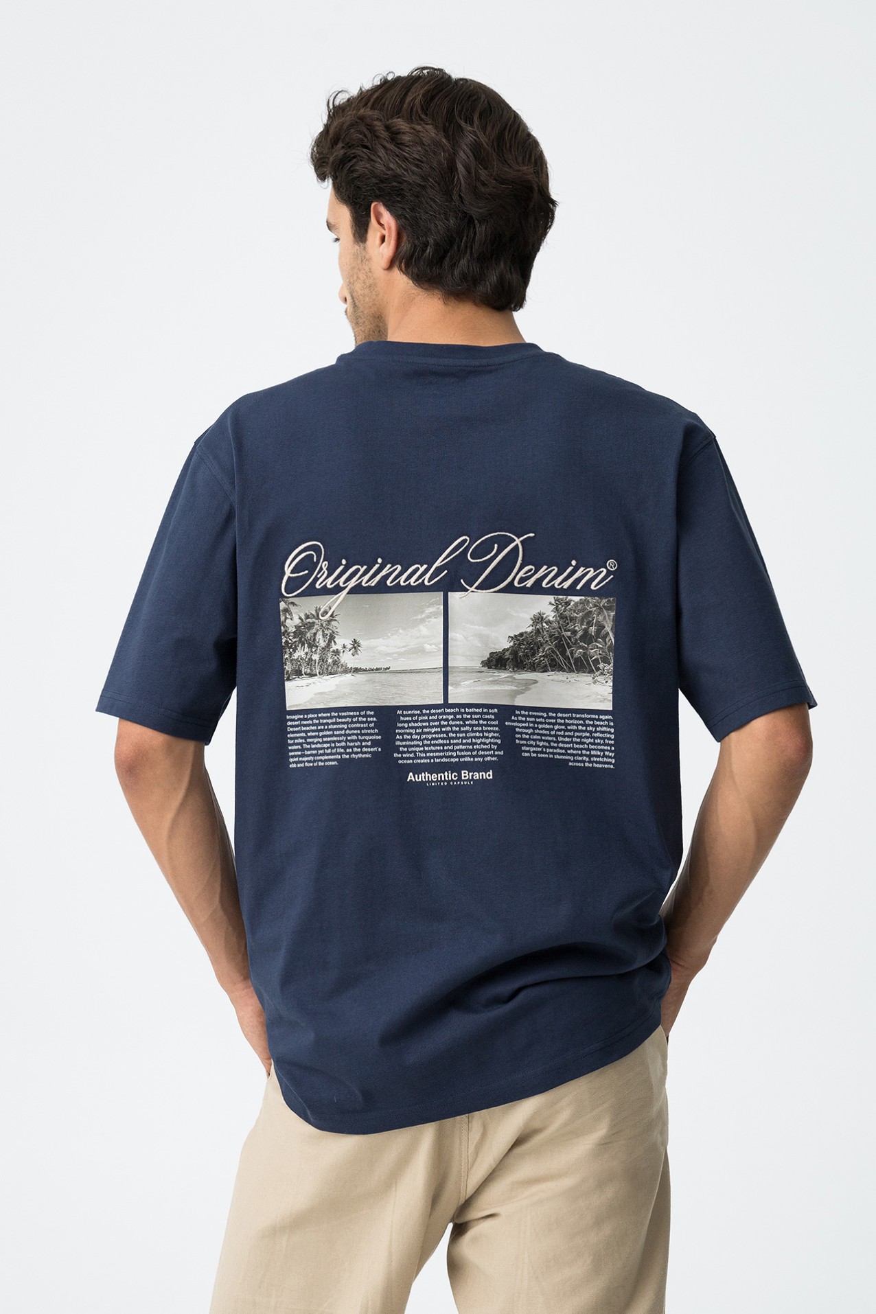 Navy Relaxed Fit T-Shirt