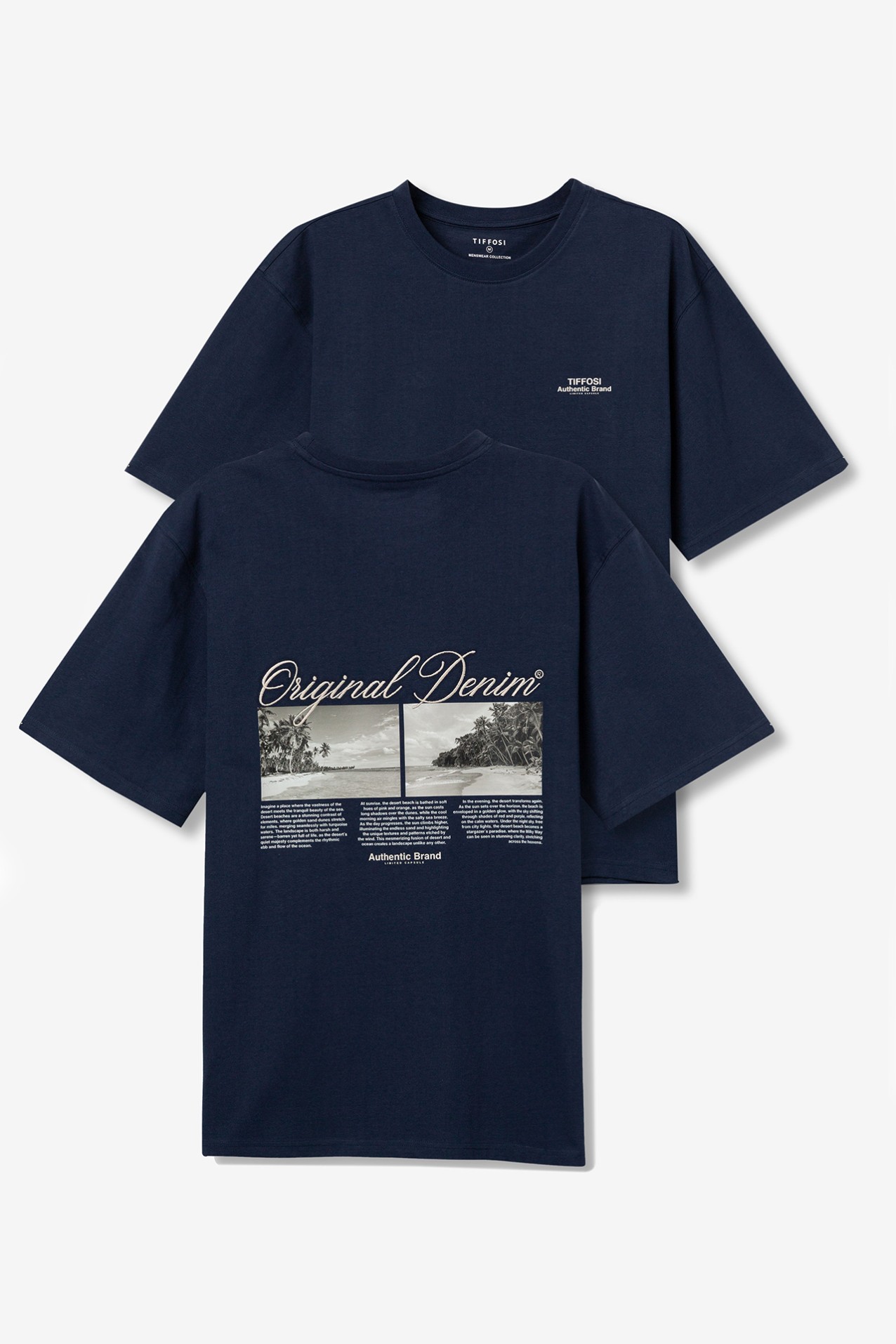 Navy Relaxed Fit T-Shirt