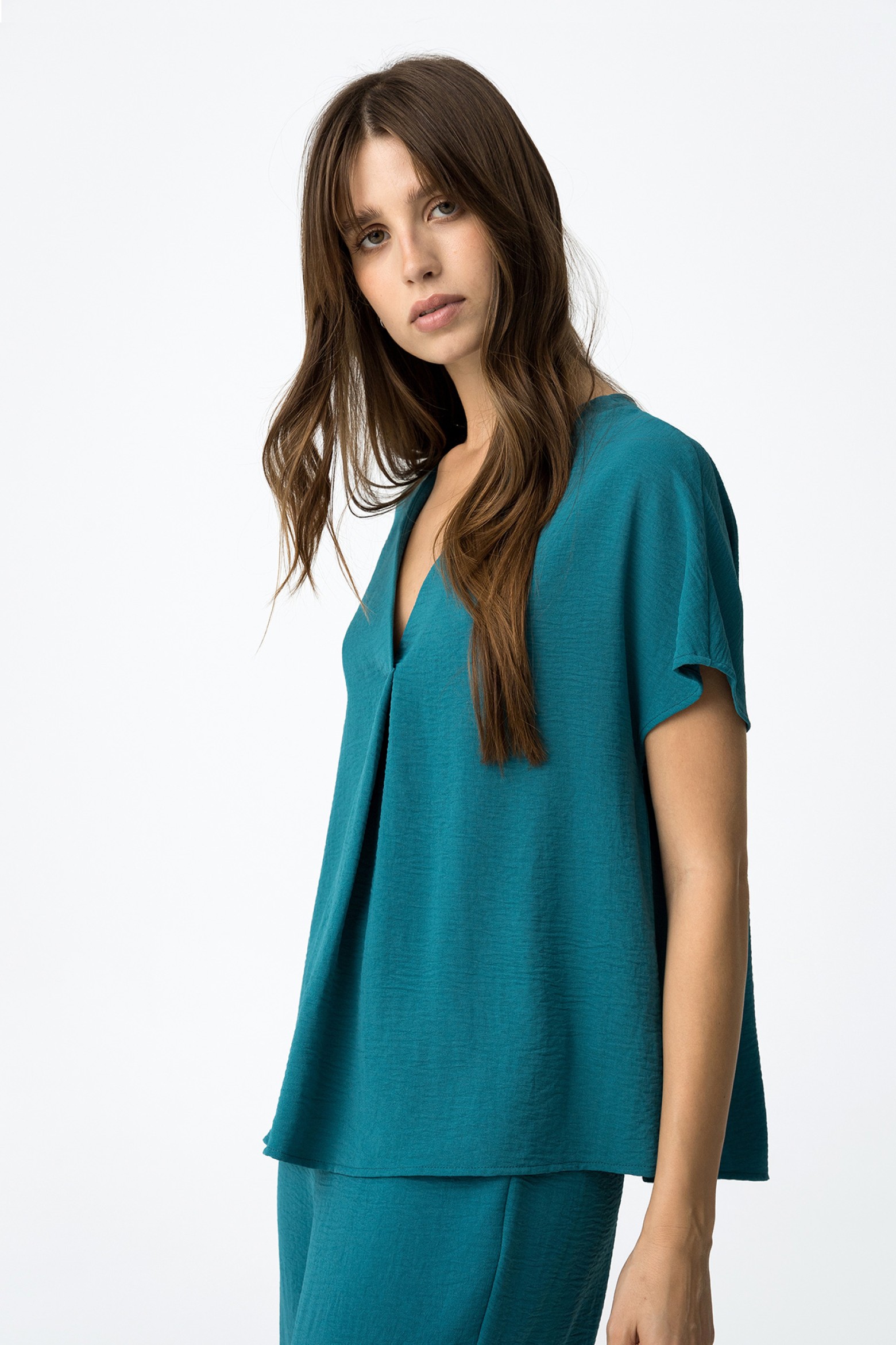 Blusa Acetinada