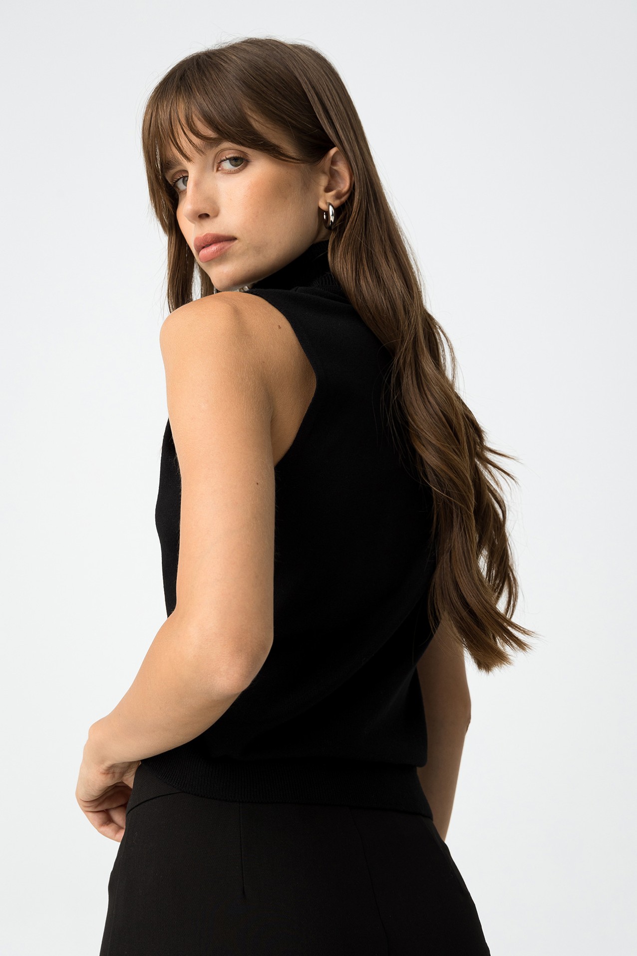 Top Slim Fit de Malha