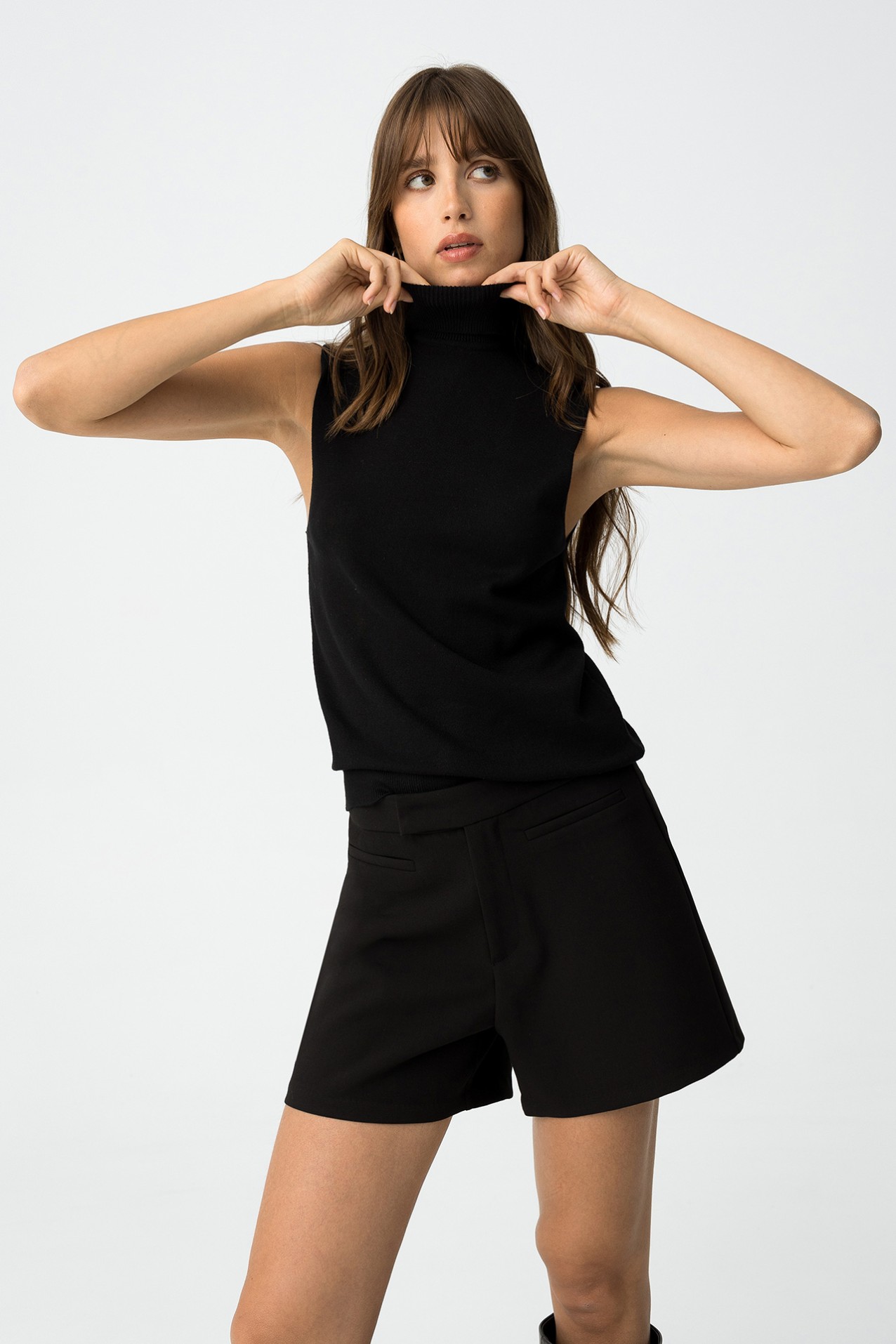 Top Slim Fit de Malha