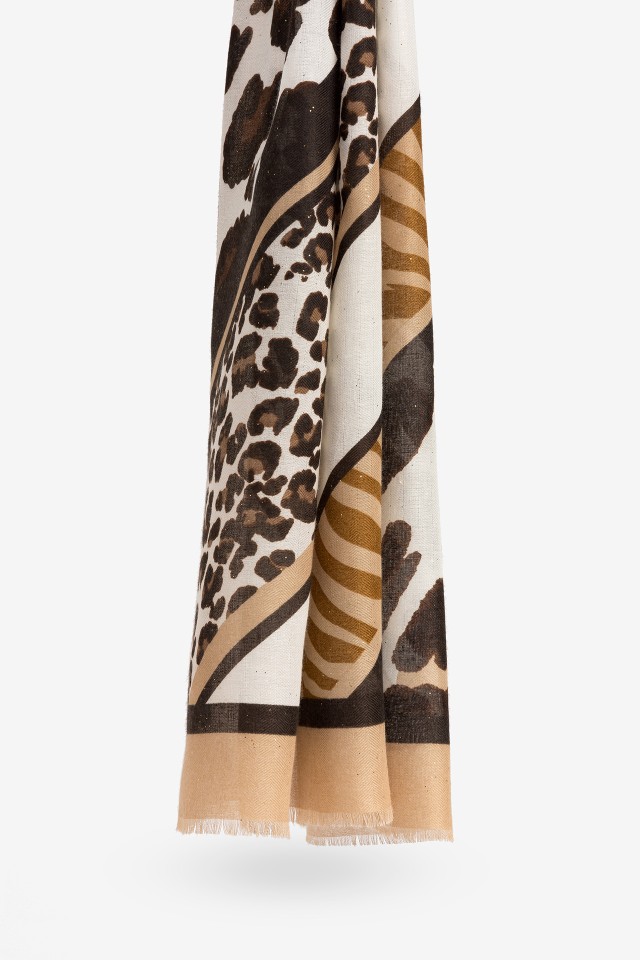 Pa�uelo Estampado Animal