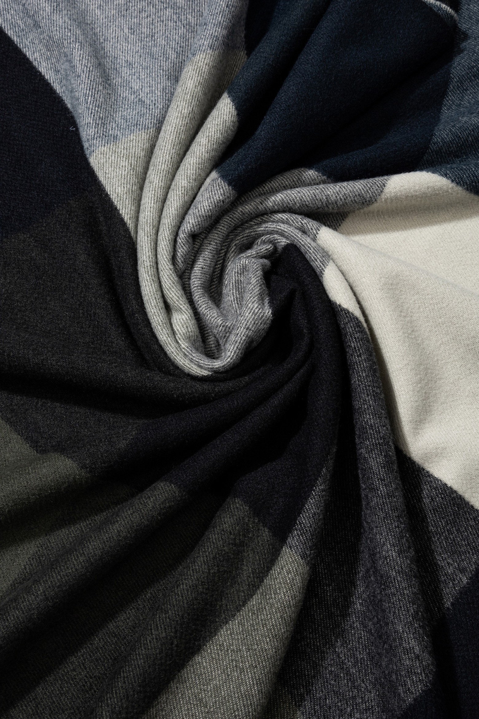 Checkered Carded Scarf