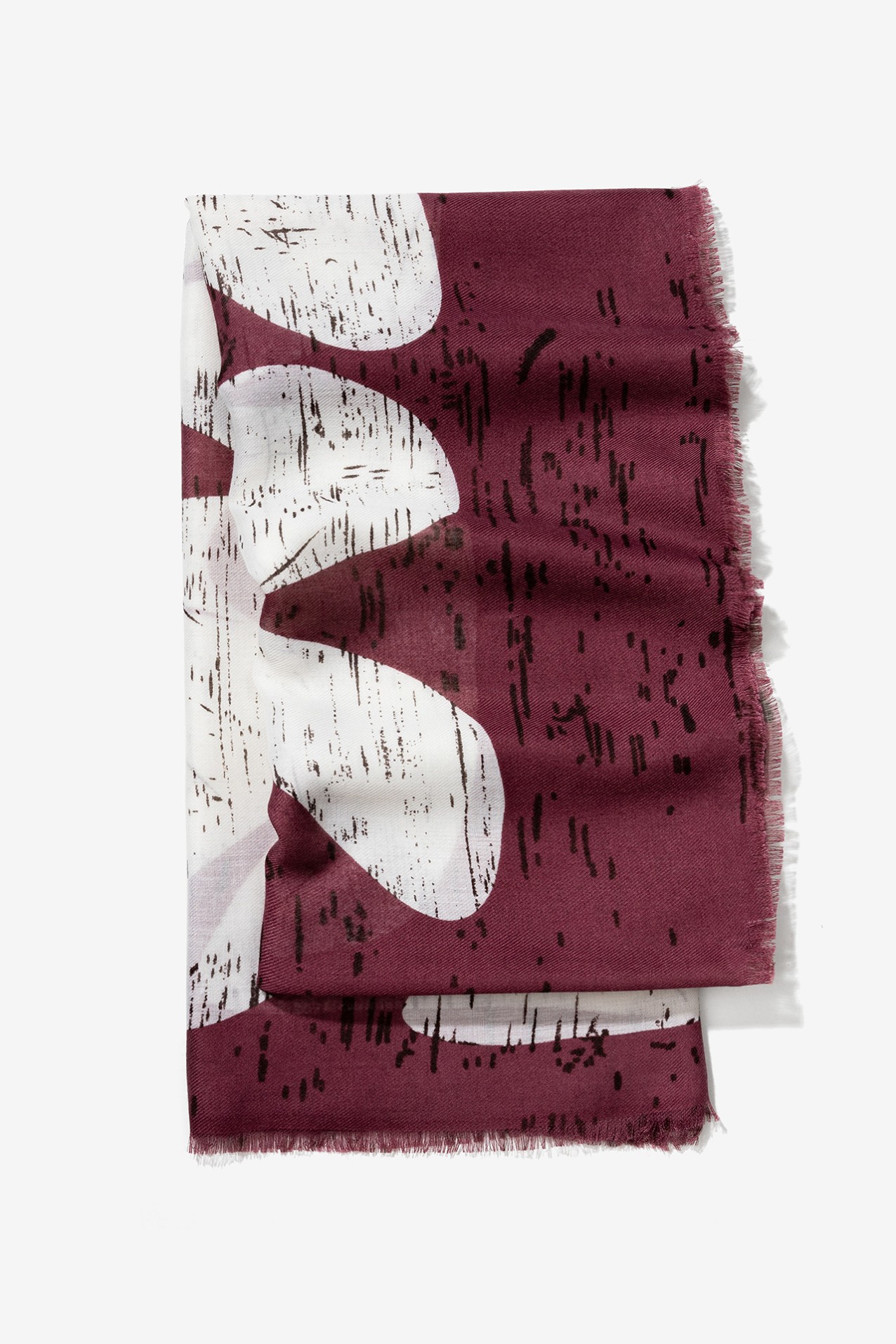 Floral Printed Rectangular Scarf