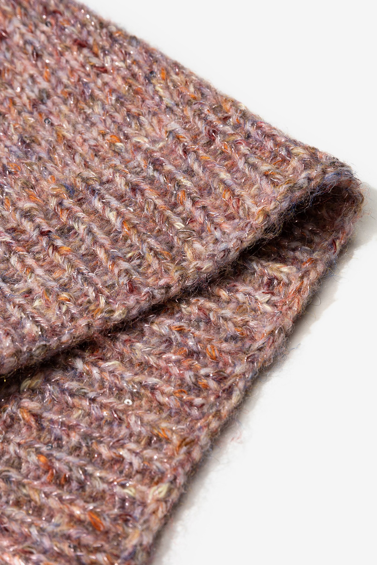 Scarf and Beanie Set with Pom-Pom