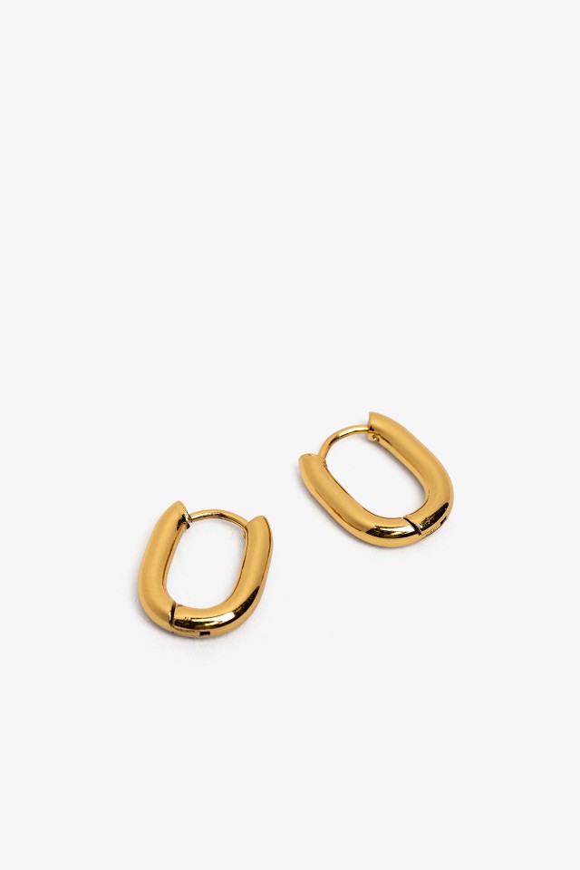 Gold Hoop Earrings
