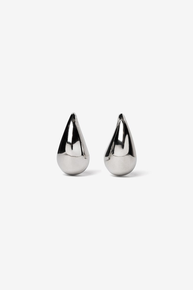 Silver Teardrop Earrings