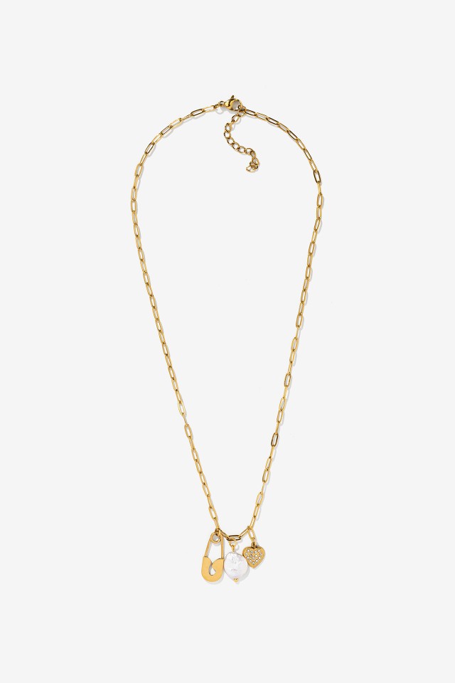Golden Charm Necklace