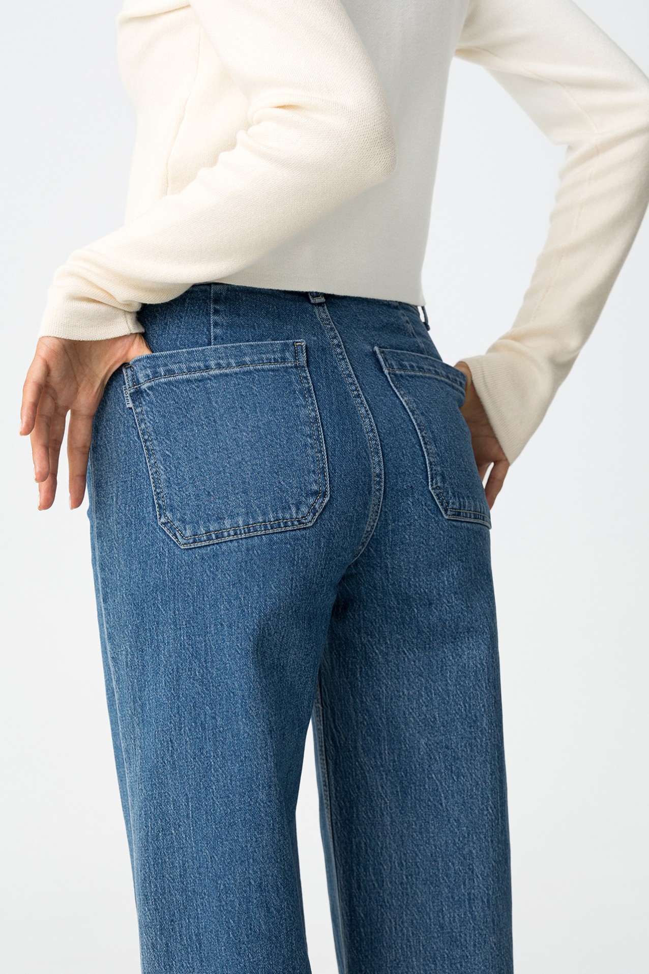 Jeans Marine Wide Leg