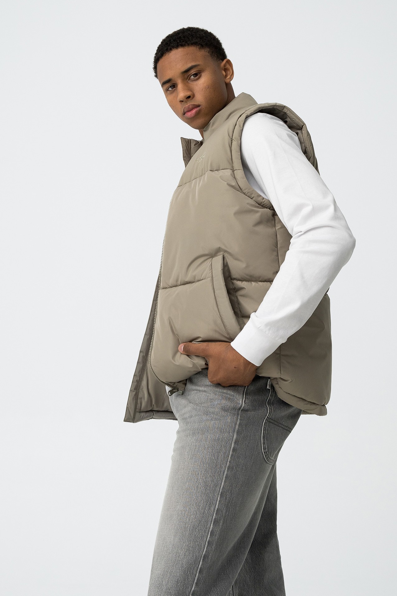 Colete Relaxed Fit Acolchoado