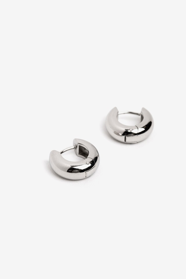 Silver Hoop Earrings Silver Hoop Earrings
