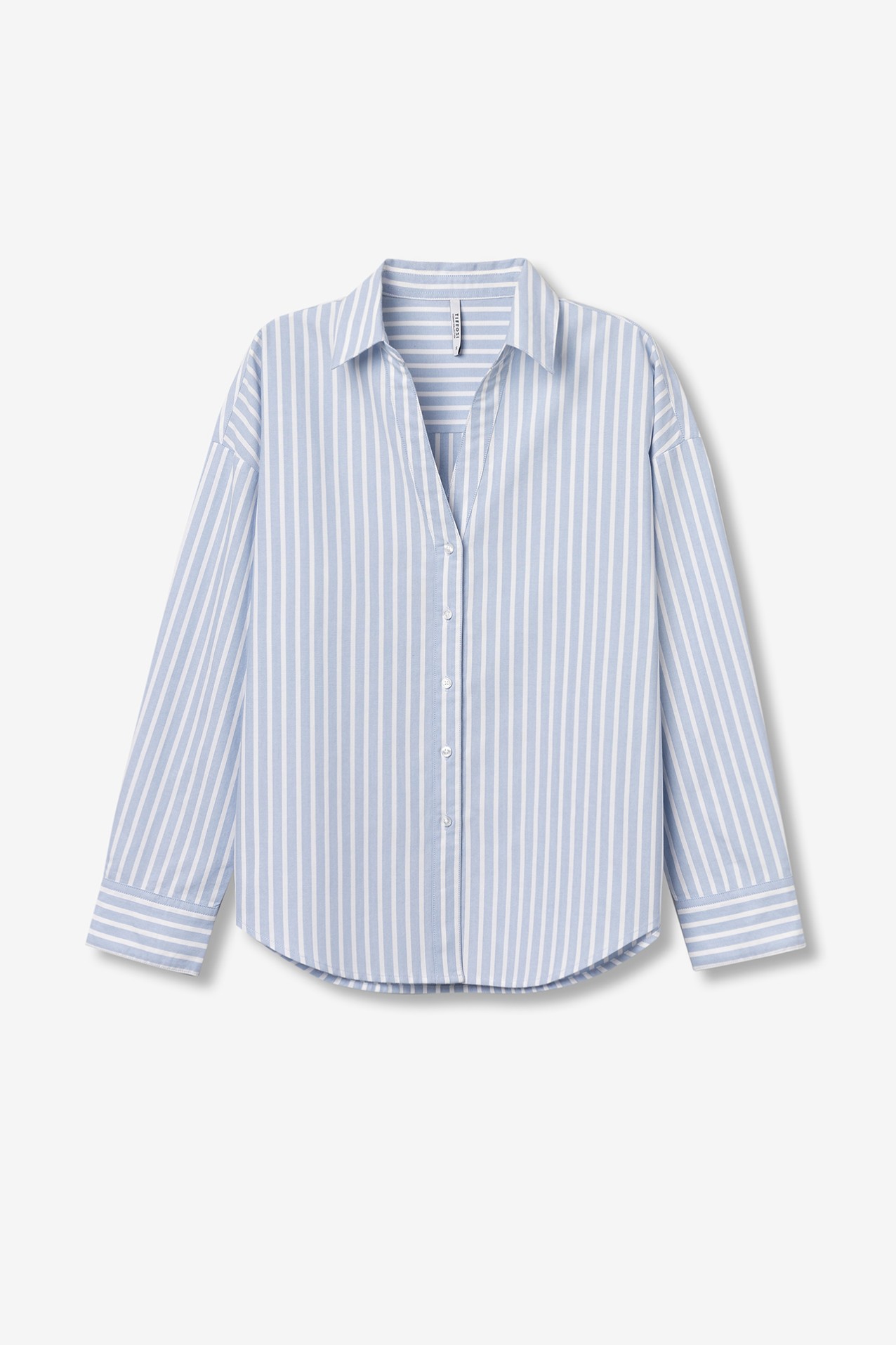 Camisa Relaxed con Rayas