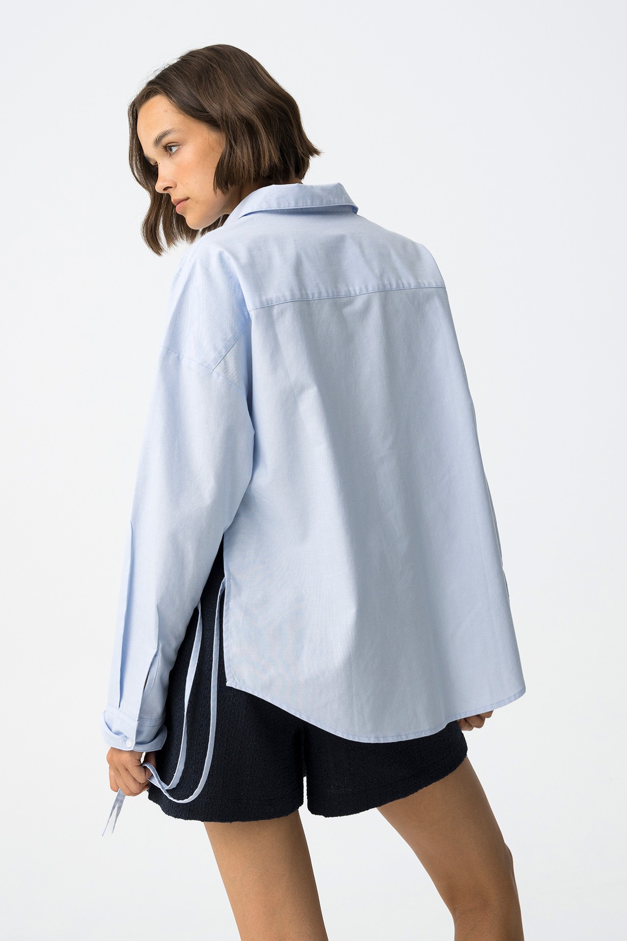 Relaxed Shirt with Ties