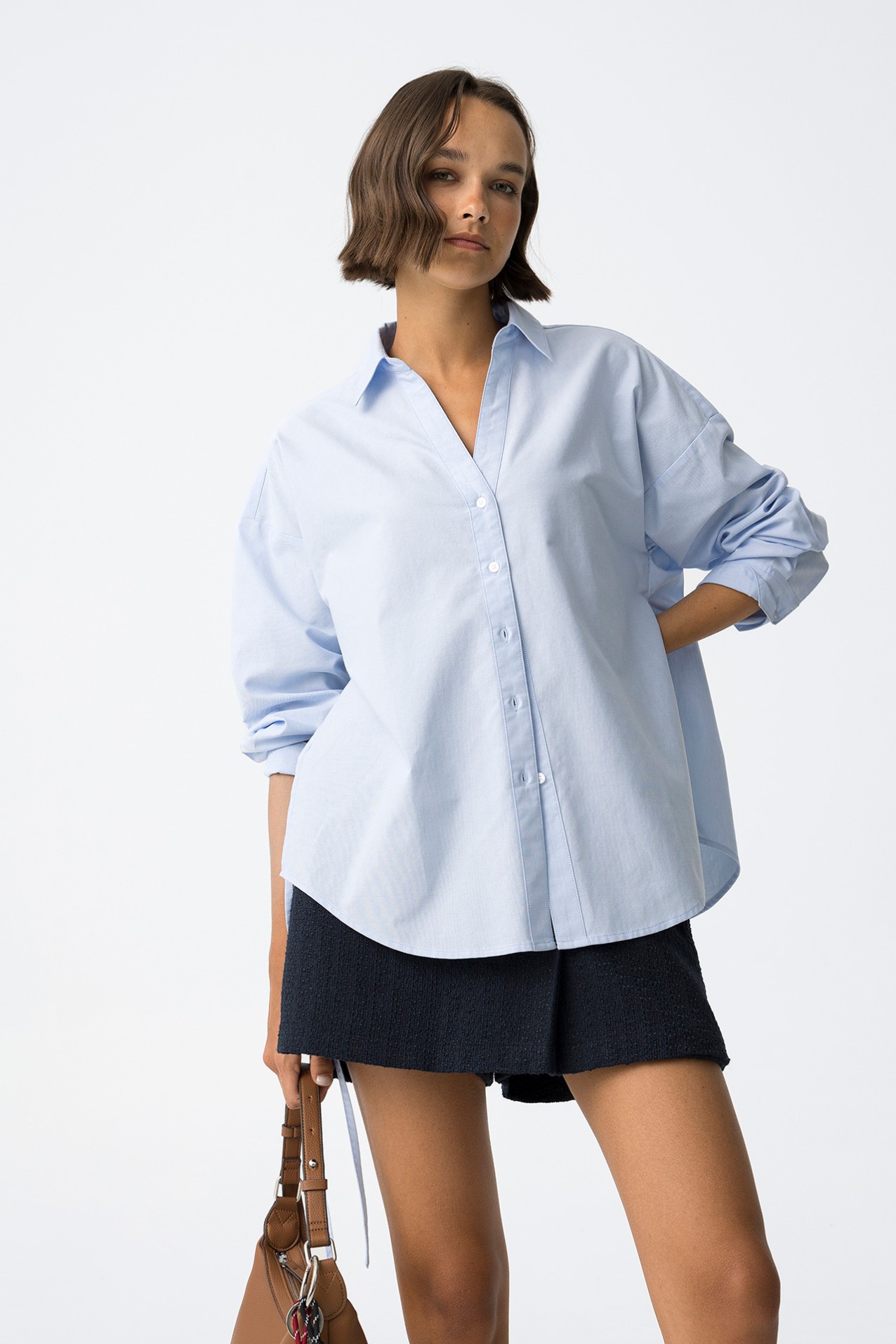 Relaxed Shirt with Ties