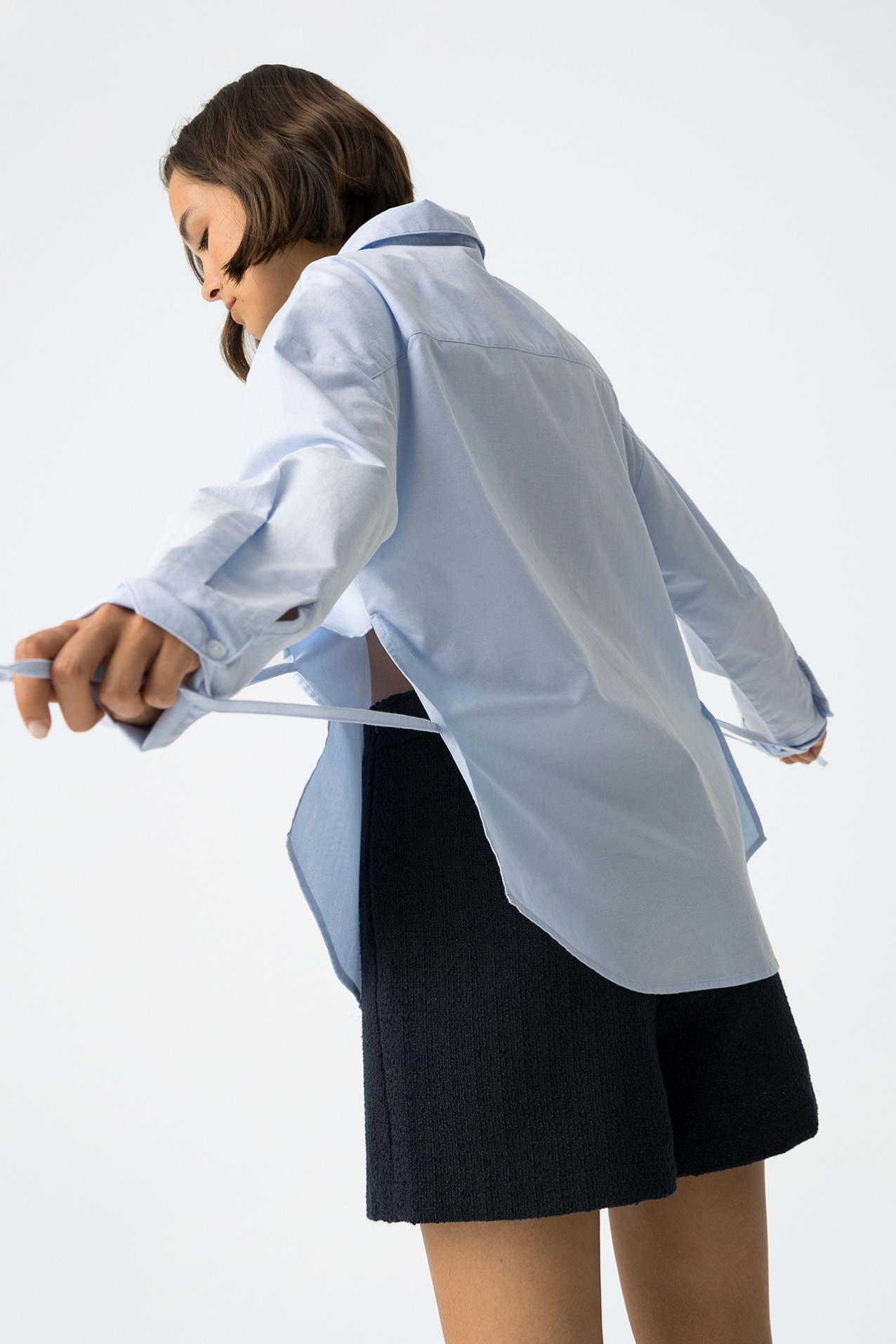 Relaxed Shirt with Ties