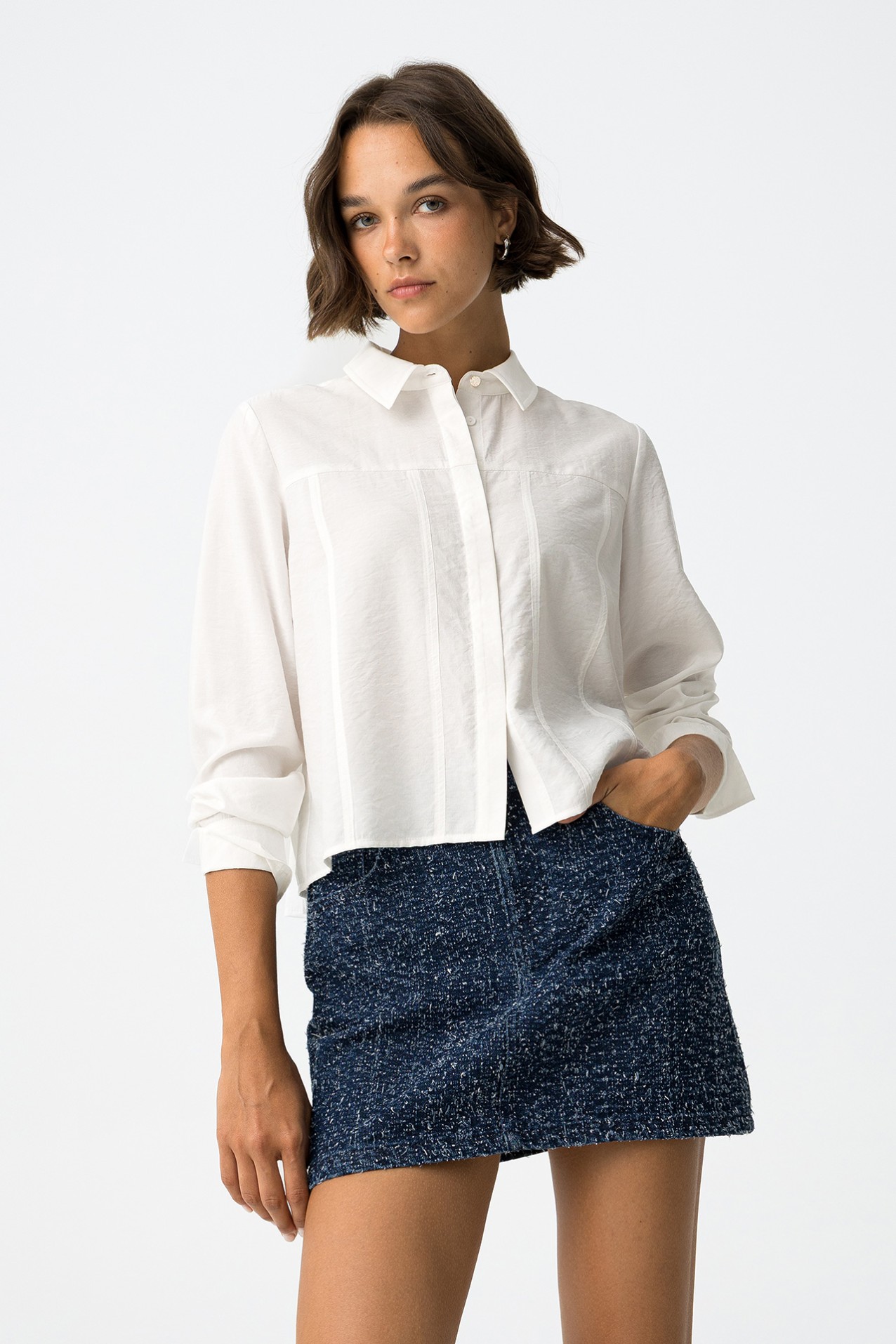 White Long Sleeve Shirt