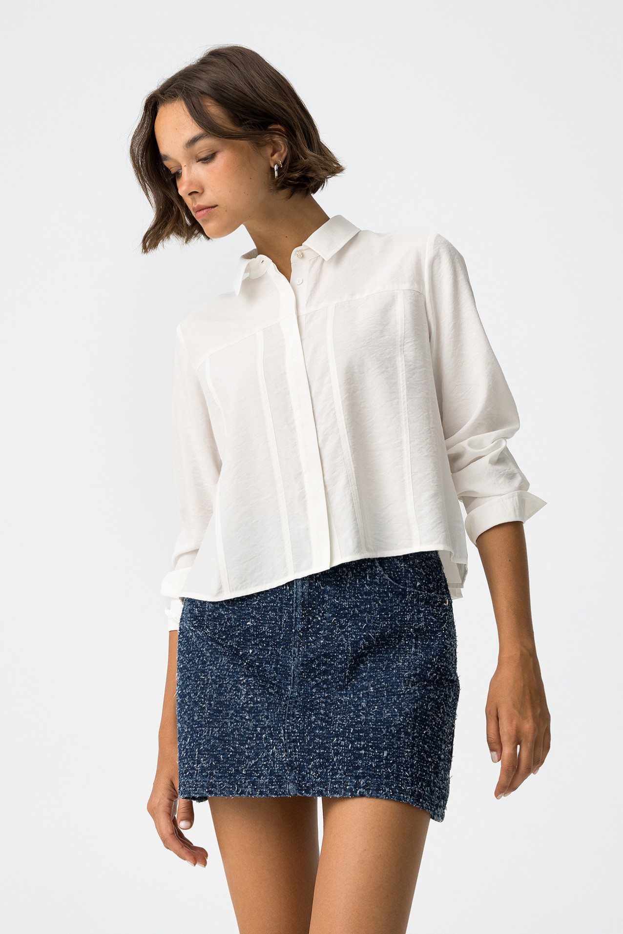 White Long Sleeve Shirt