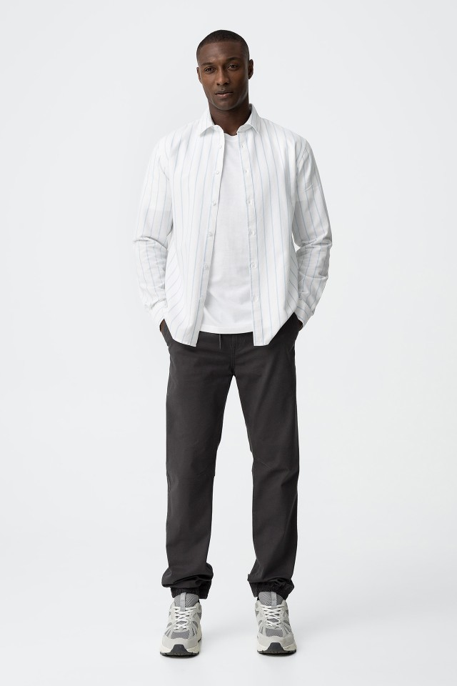 Twill Jogger Pants