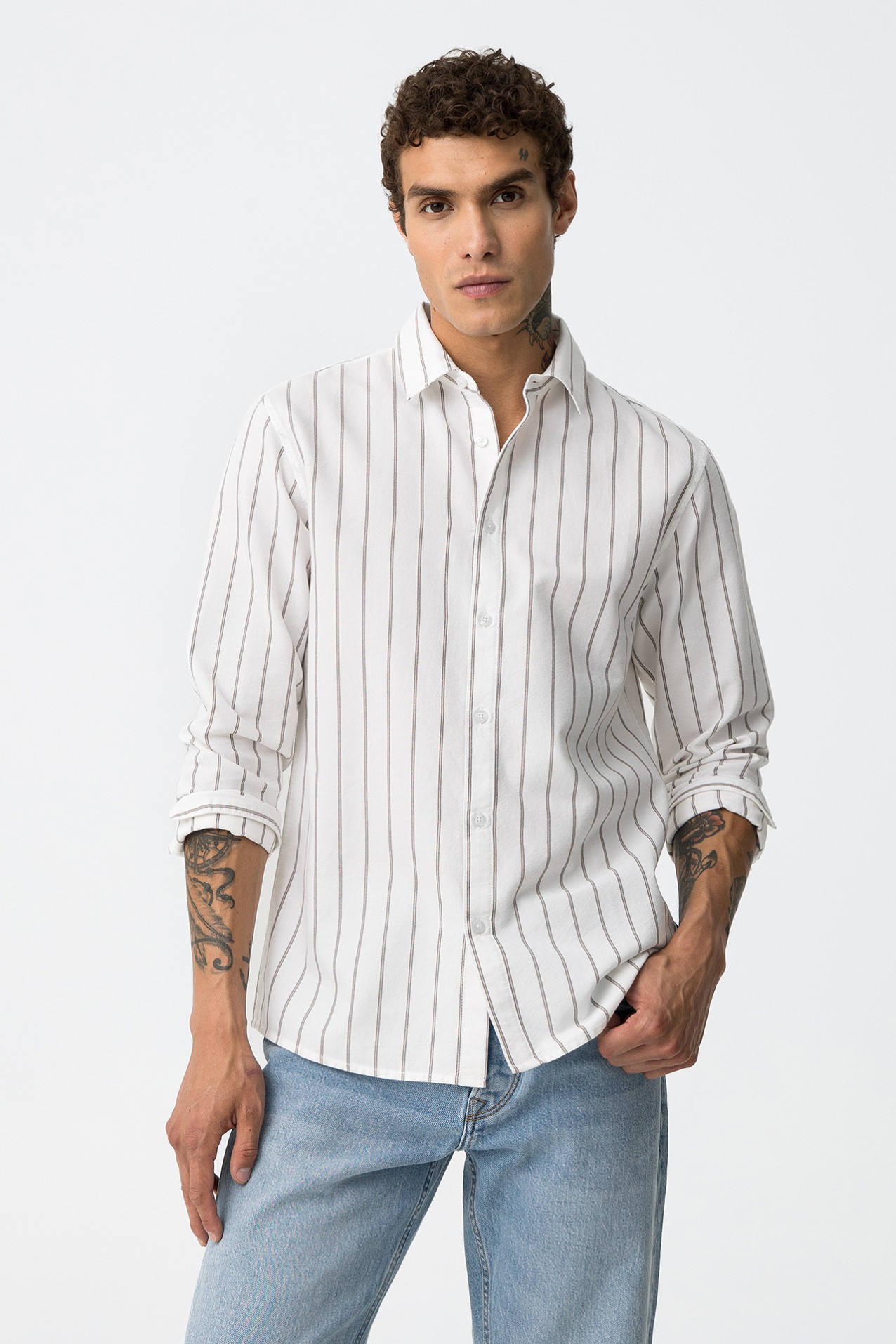 Striped Cotton Shirt