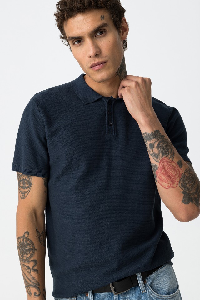 Blue Short Sleeve Jersey
