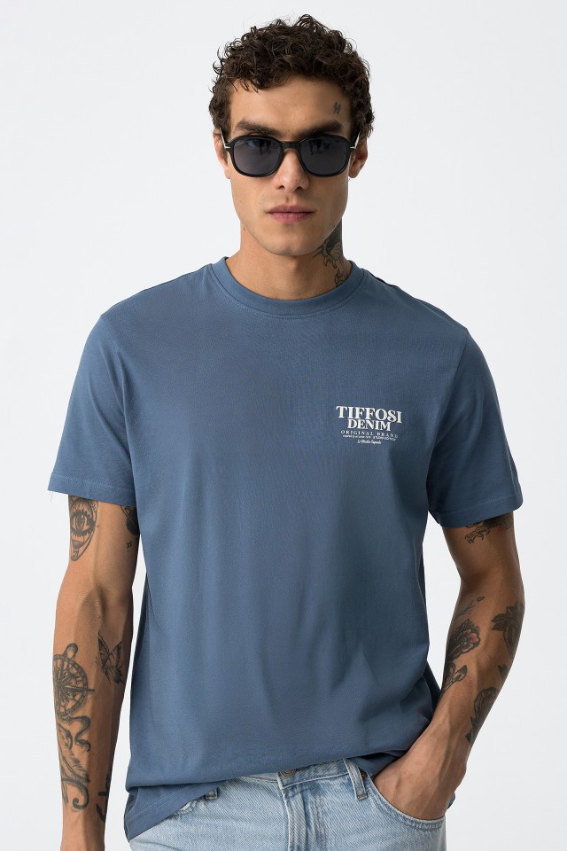 Camiseta con estampado de mensaje