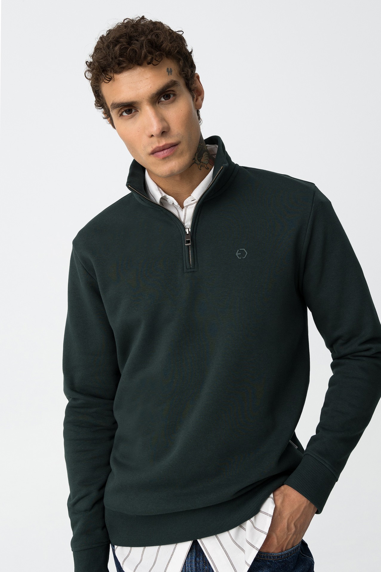 Sudadera con cremallera