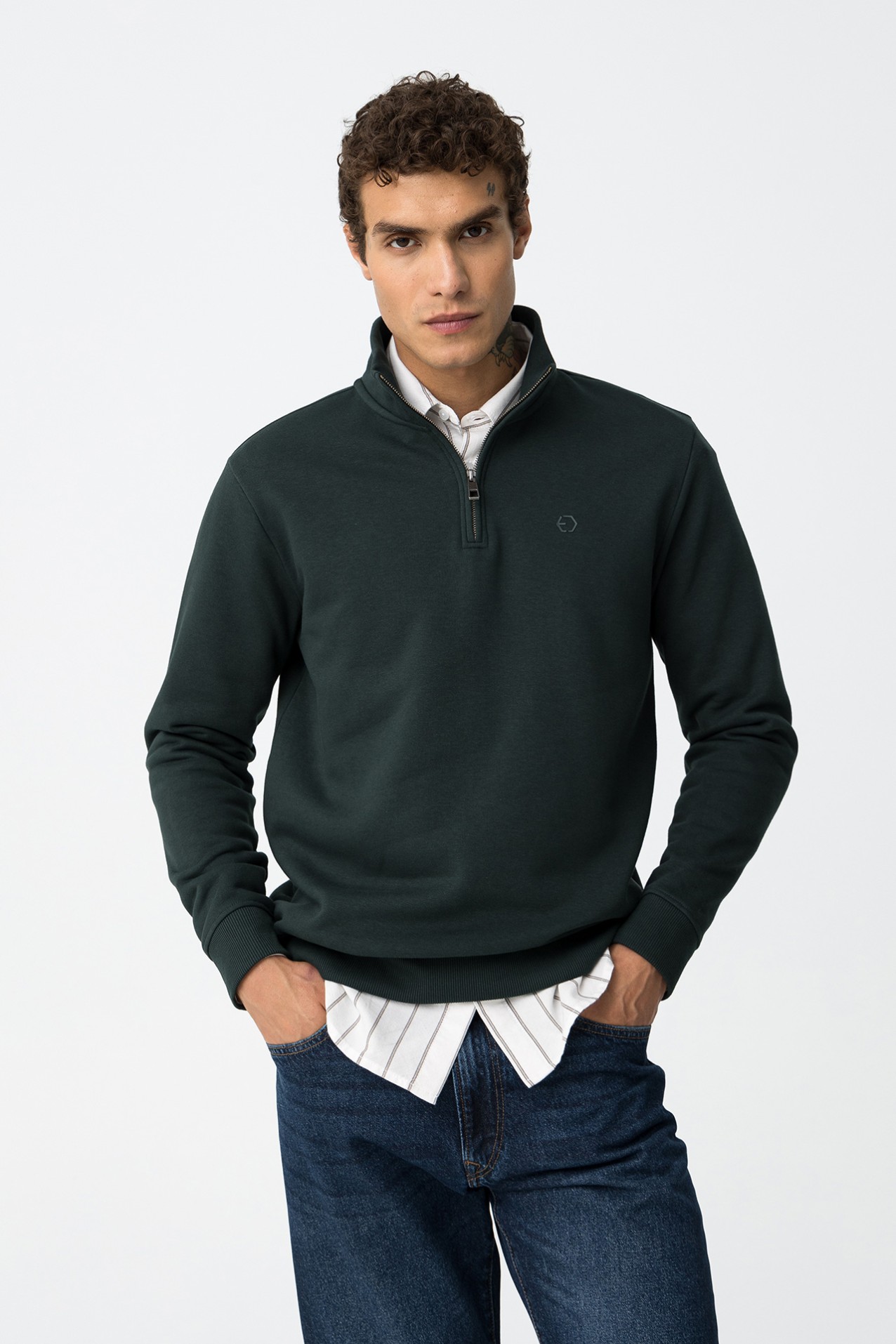 Sudadera con cremallera