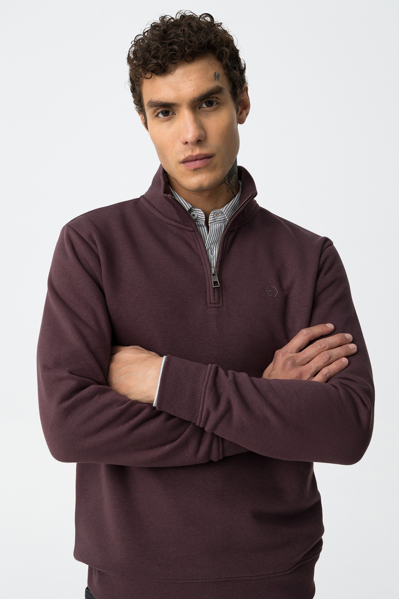 Sudadera con cremallera