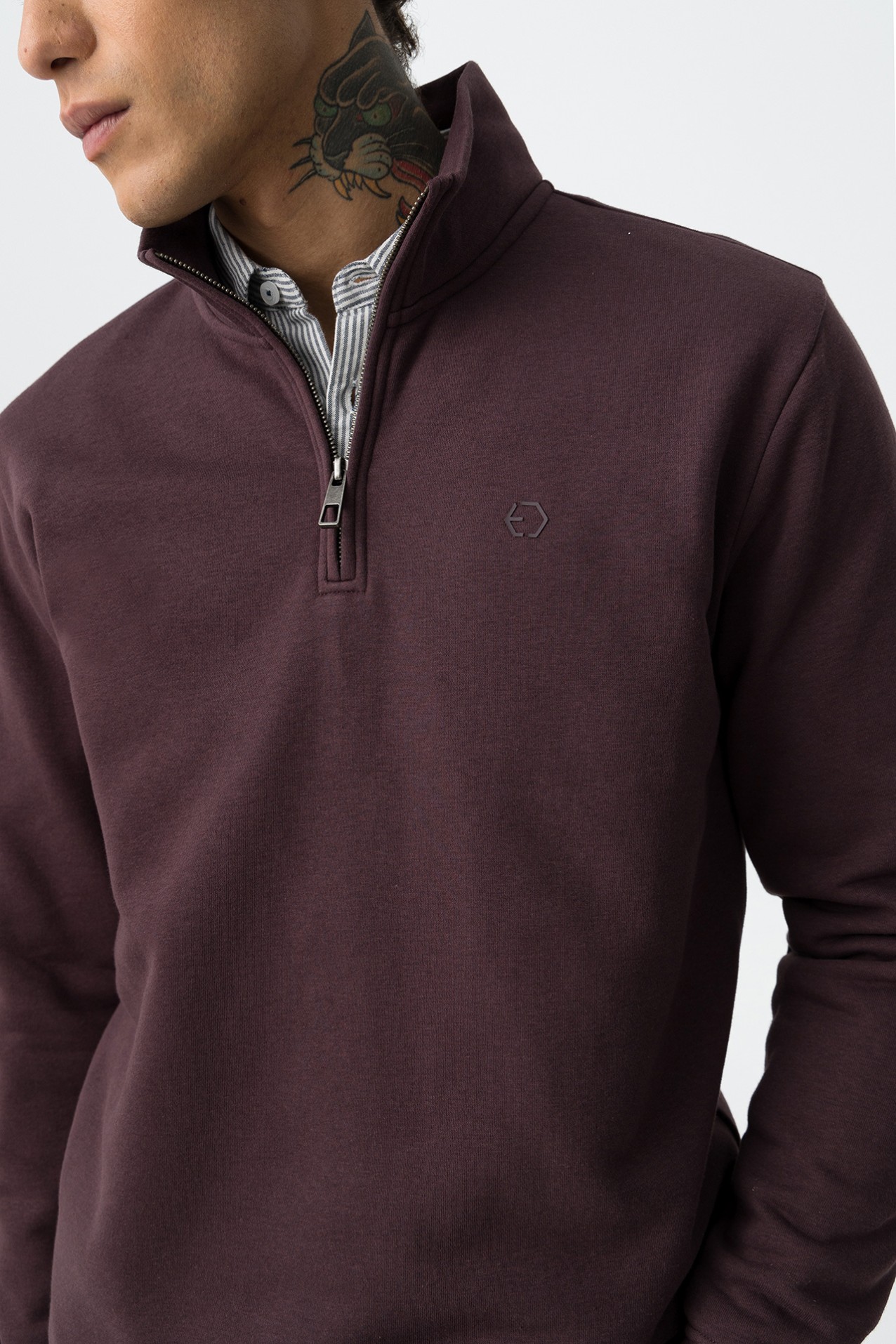 Sudadera con cremallera