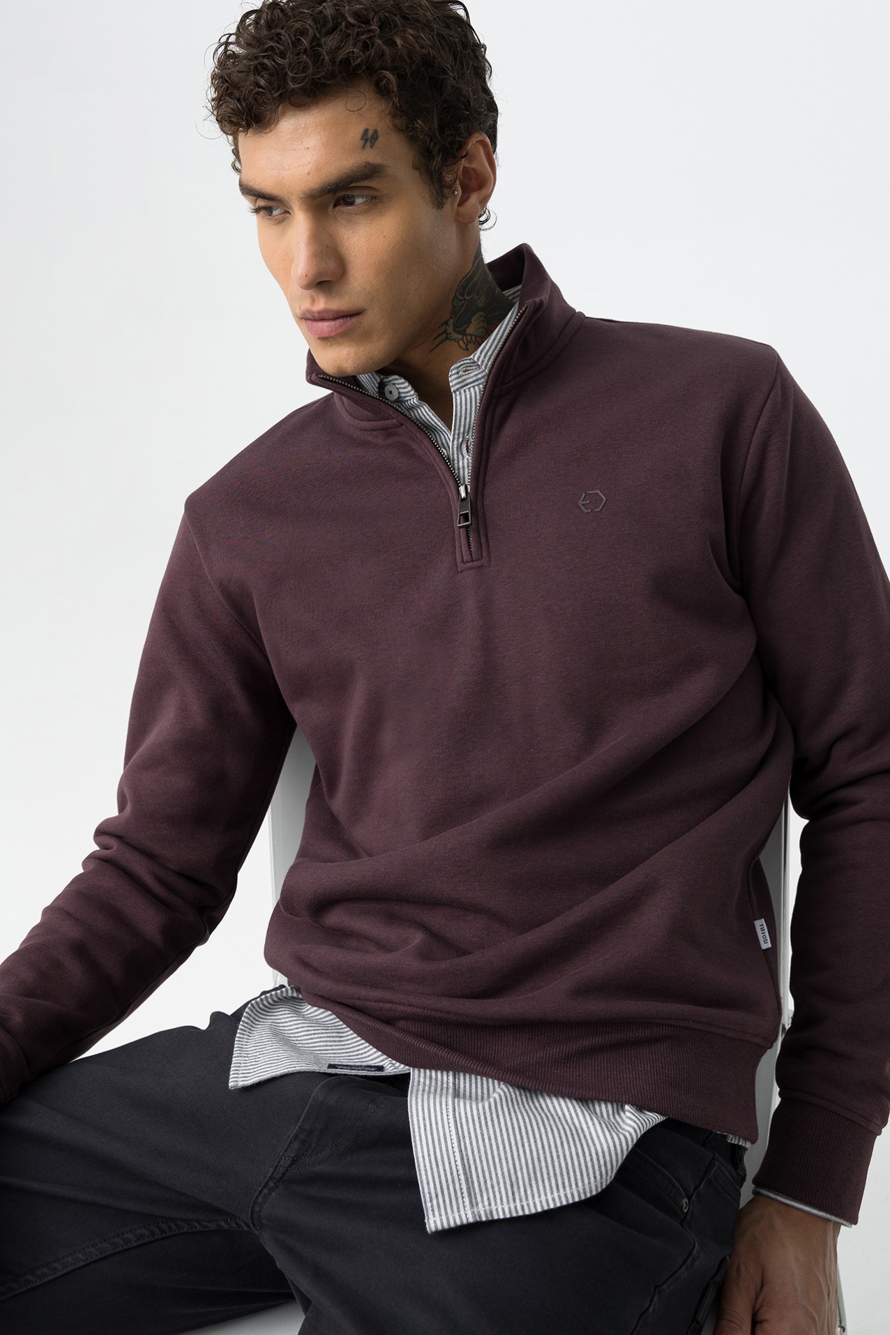 Sudadera con cremallera