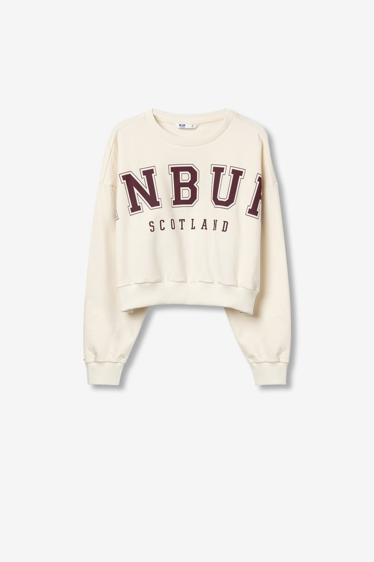 Sweatshirt Relaxed Estampado Mensagem