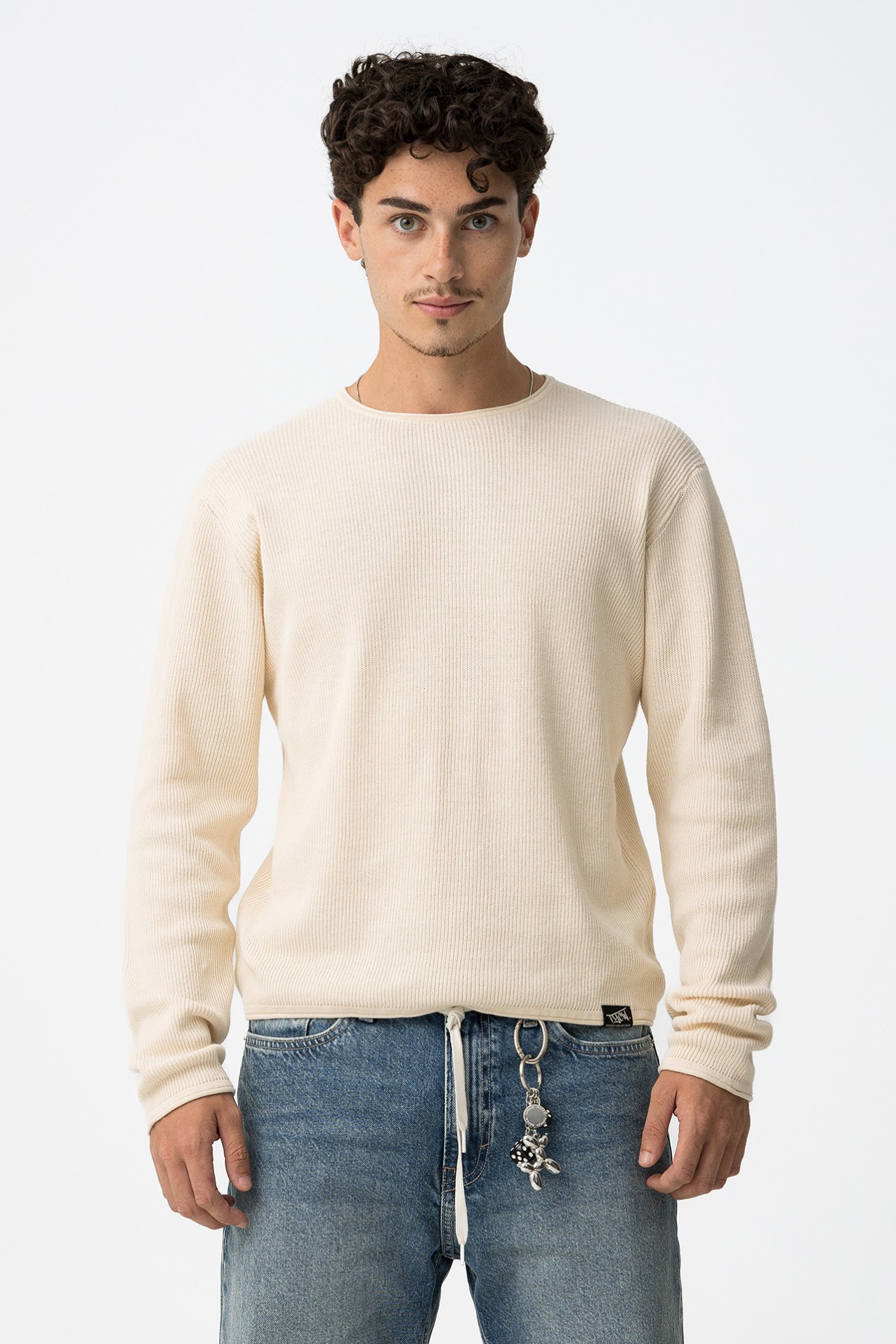 Camisola de Malha Canelada