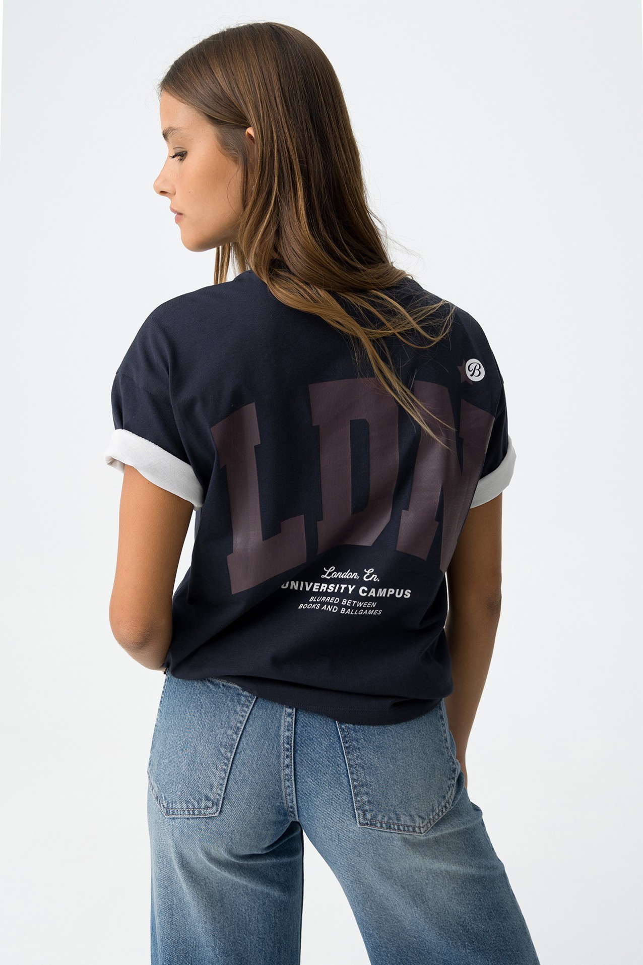 Camiseta Relaxed Estampada