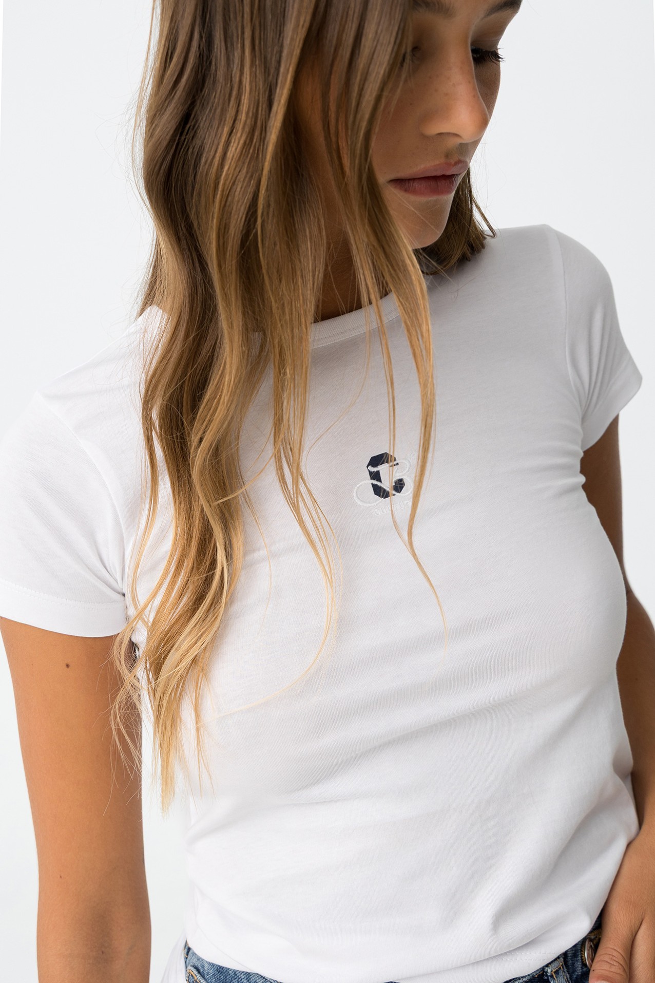 T-shirt Slim Fit Bordada