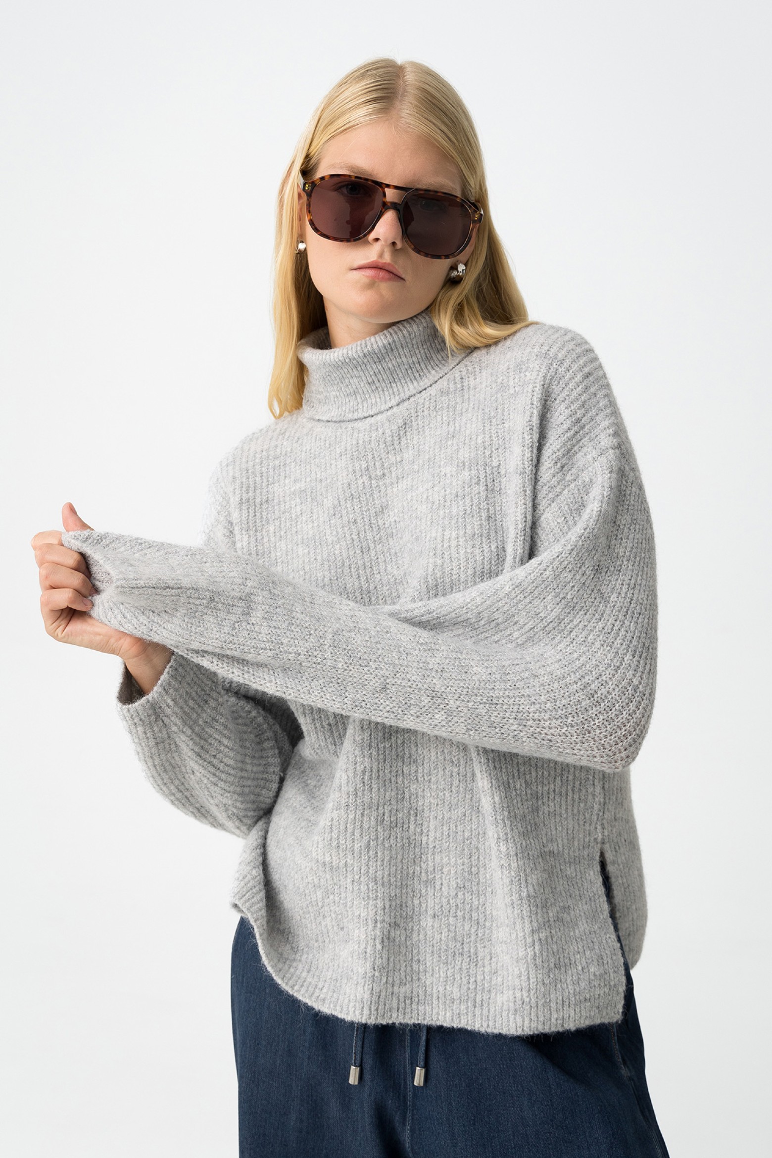 Ribbed Knit Sweater