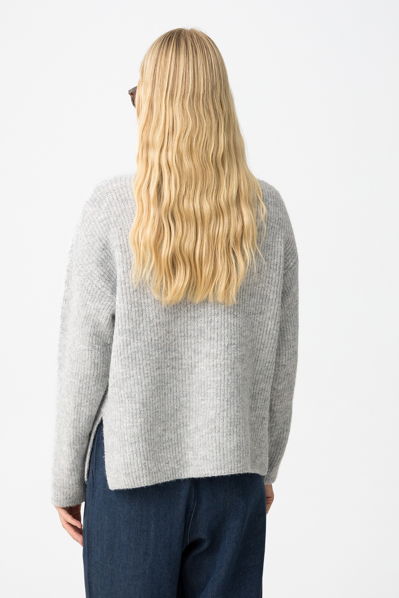 Ribbed Knit Sweater
