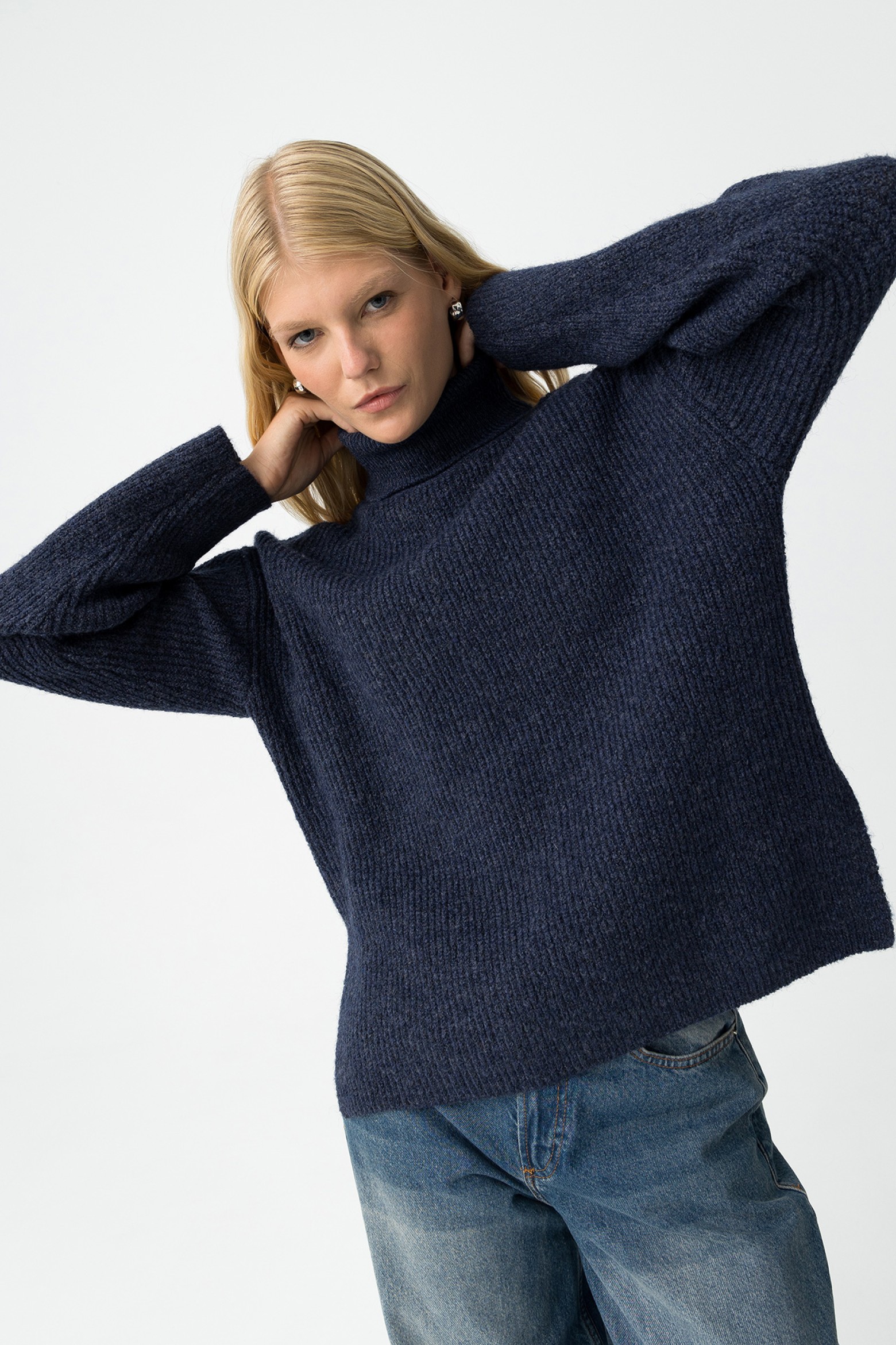 Ribbed Knit Sweater