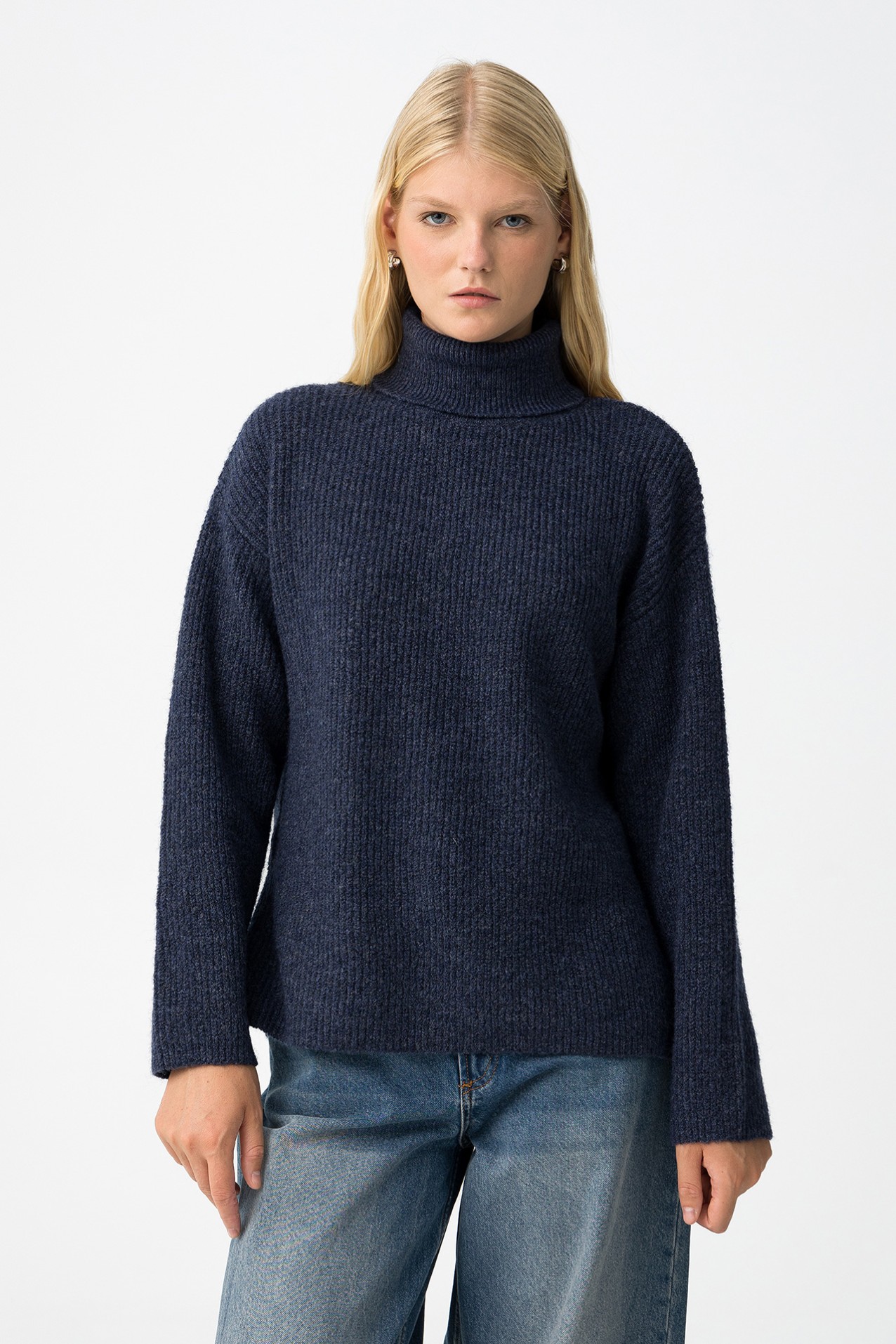 Ribbed Knit Sweater