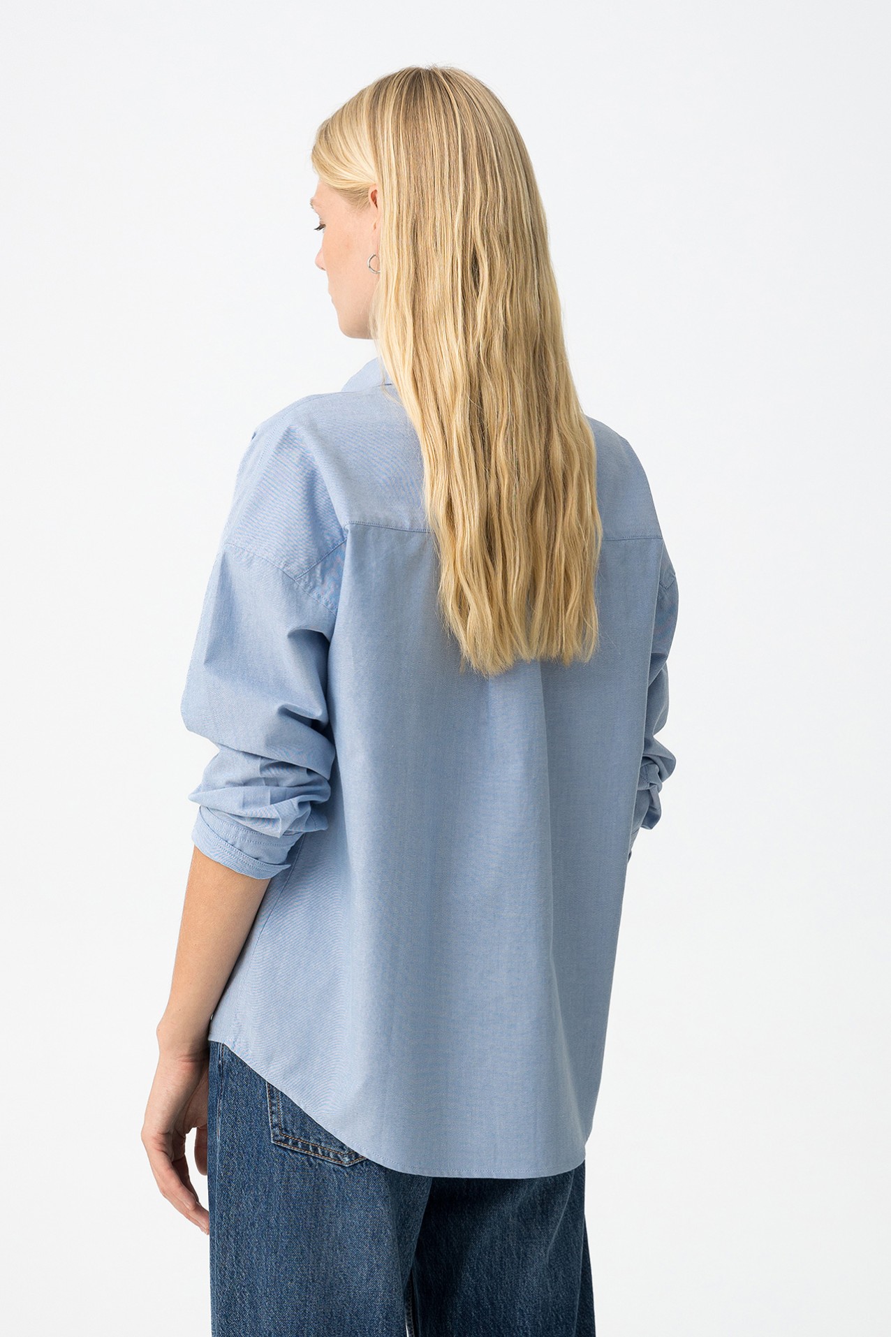 Camisa Relaxed Decote V