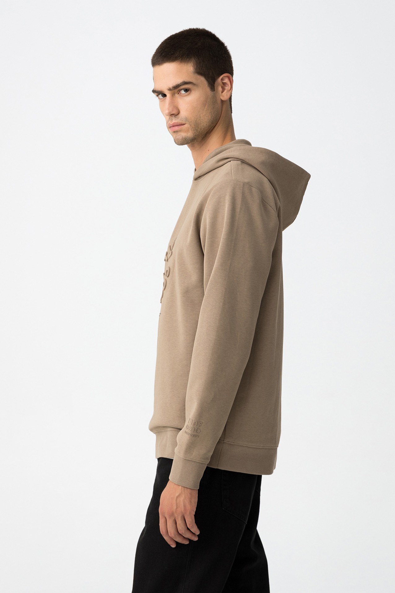 Hoodie with High Embossing